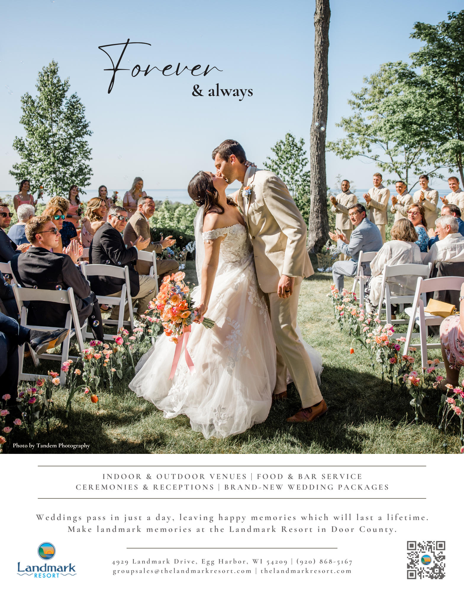 Door County Wedding Full-Page Ad Landmark Resort - 2.6.2024.png