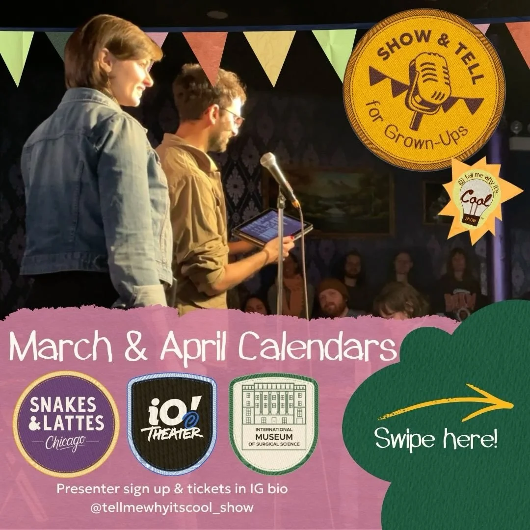 &ldquo;Say You&rsquo;ll Be There&rdquo; at our shows in March &amp; April!

If you&rsquo;ve been to the show in the last month+ you will have already heard this announcement, but we have a NEW SHOWCASE VENUE!

@iochicago invited us for a 6 month run 