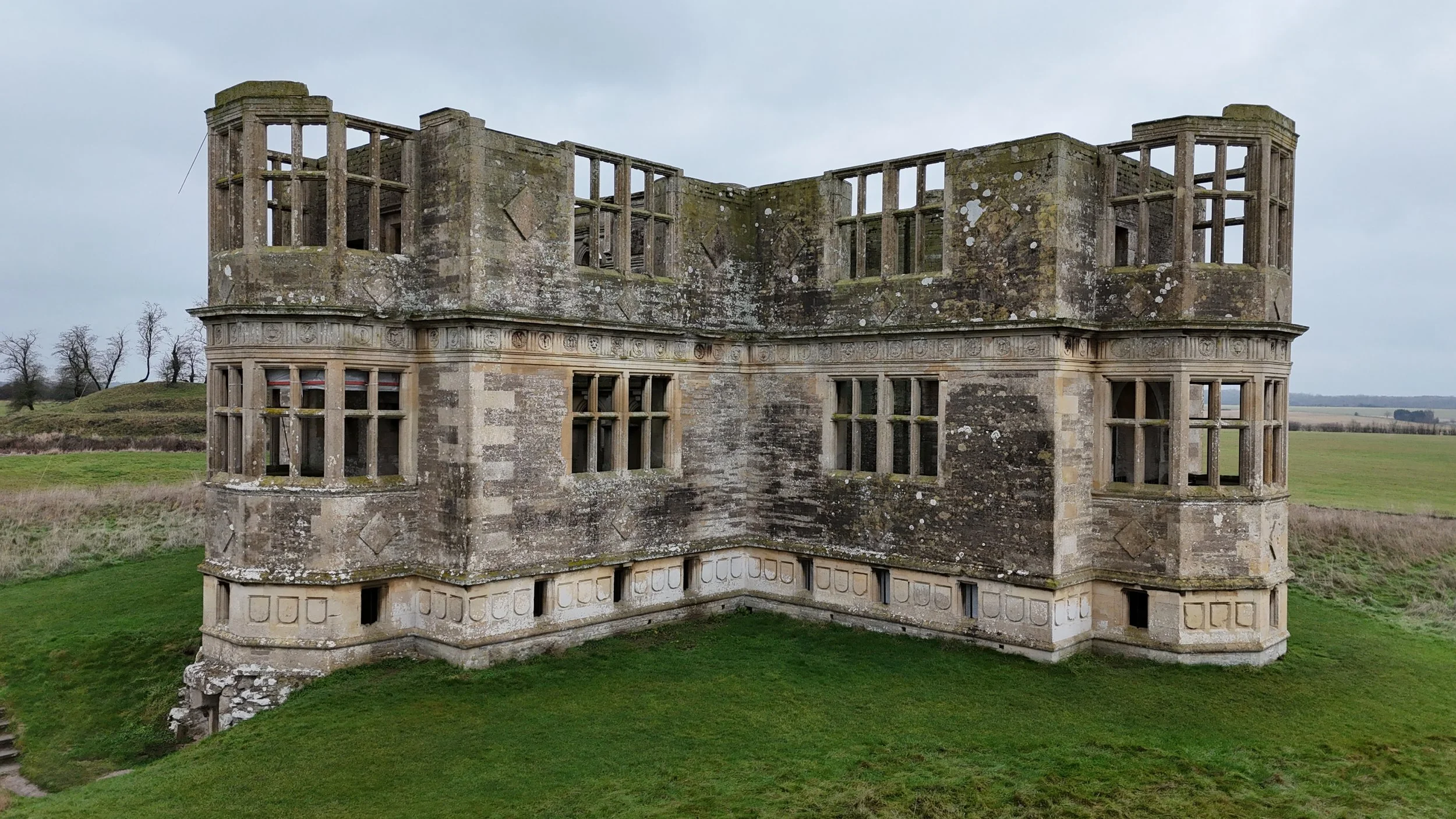 Structural assessment and resistance drilling of structural timber lintels serving the grade 1 listed Lyveden New Bield, Northamptonshire