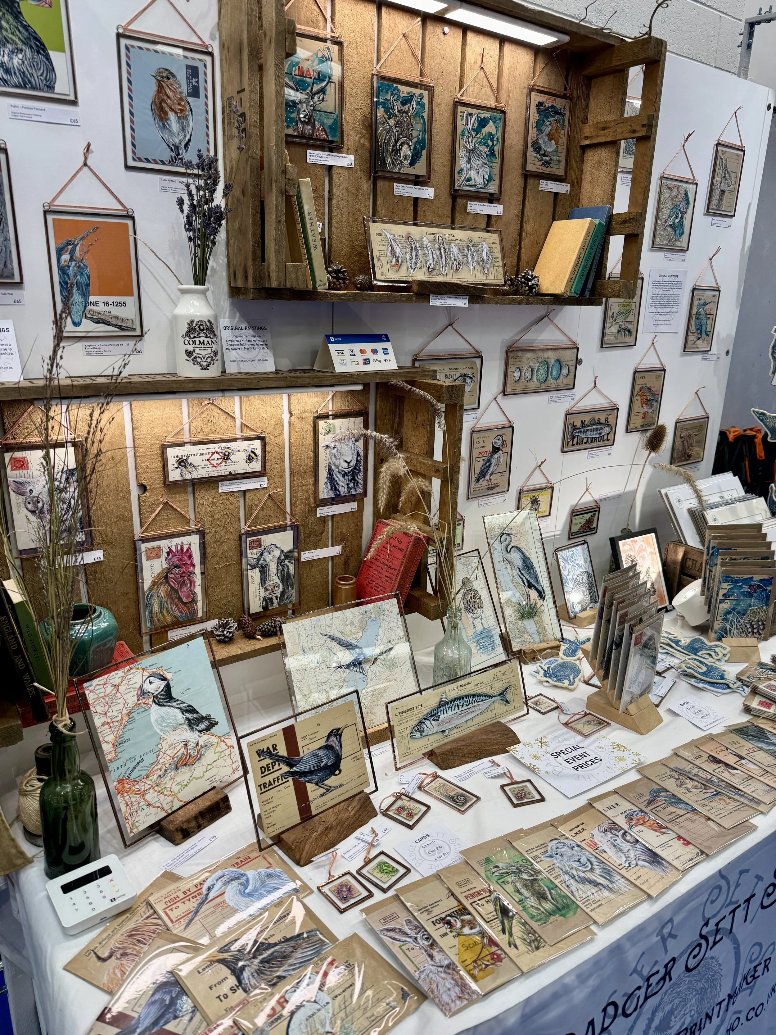 Shop Small at 36 Christmas, Junction 36 Auction Mart, Crooklands. November 2025