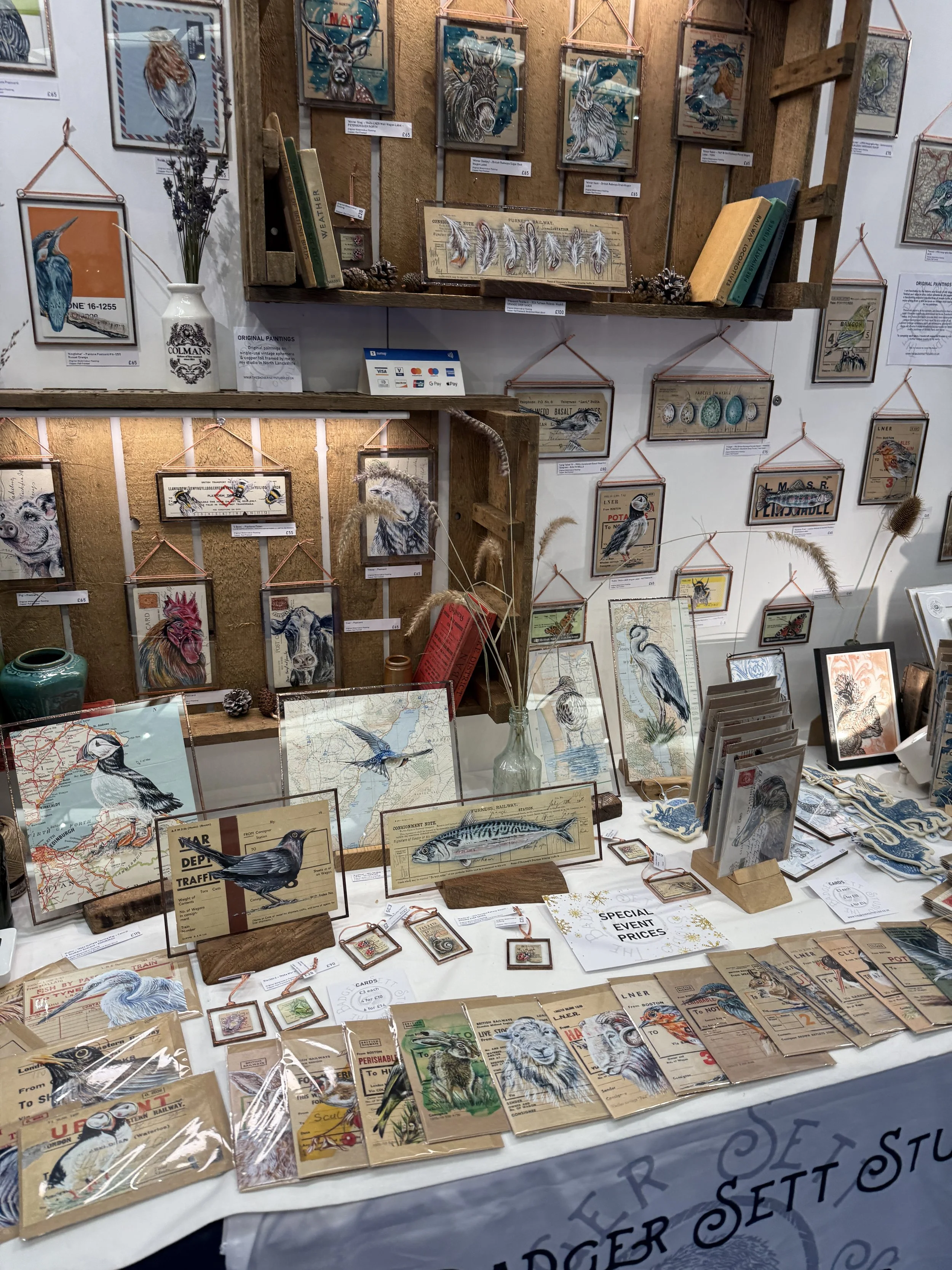 Shop Small at 36 Christmas, Junction 36 Auction Mart, Crooklands. November 2025