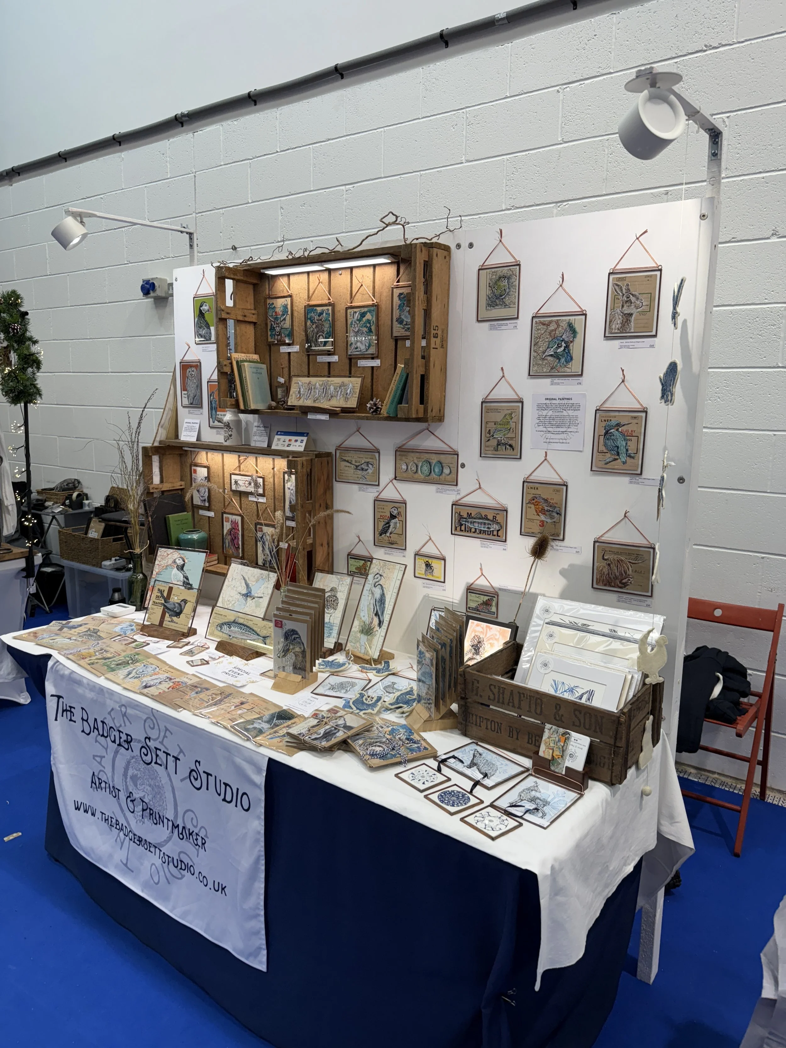 Shop Small at 36 Christmas, Junction 36 Auction Mart, Crooklands. November 2025