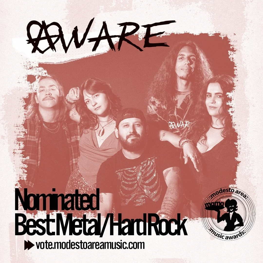 Hey everyone! We are nominated for a MAMA award in the Metal/Hard Rock category. Go to vote.modestoareamusic.com and cast your vote. Don&rsquo;t forget to check out the other categories send your support to those we&rsquo;ve had the honor of sharing 