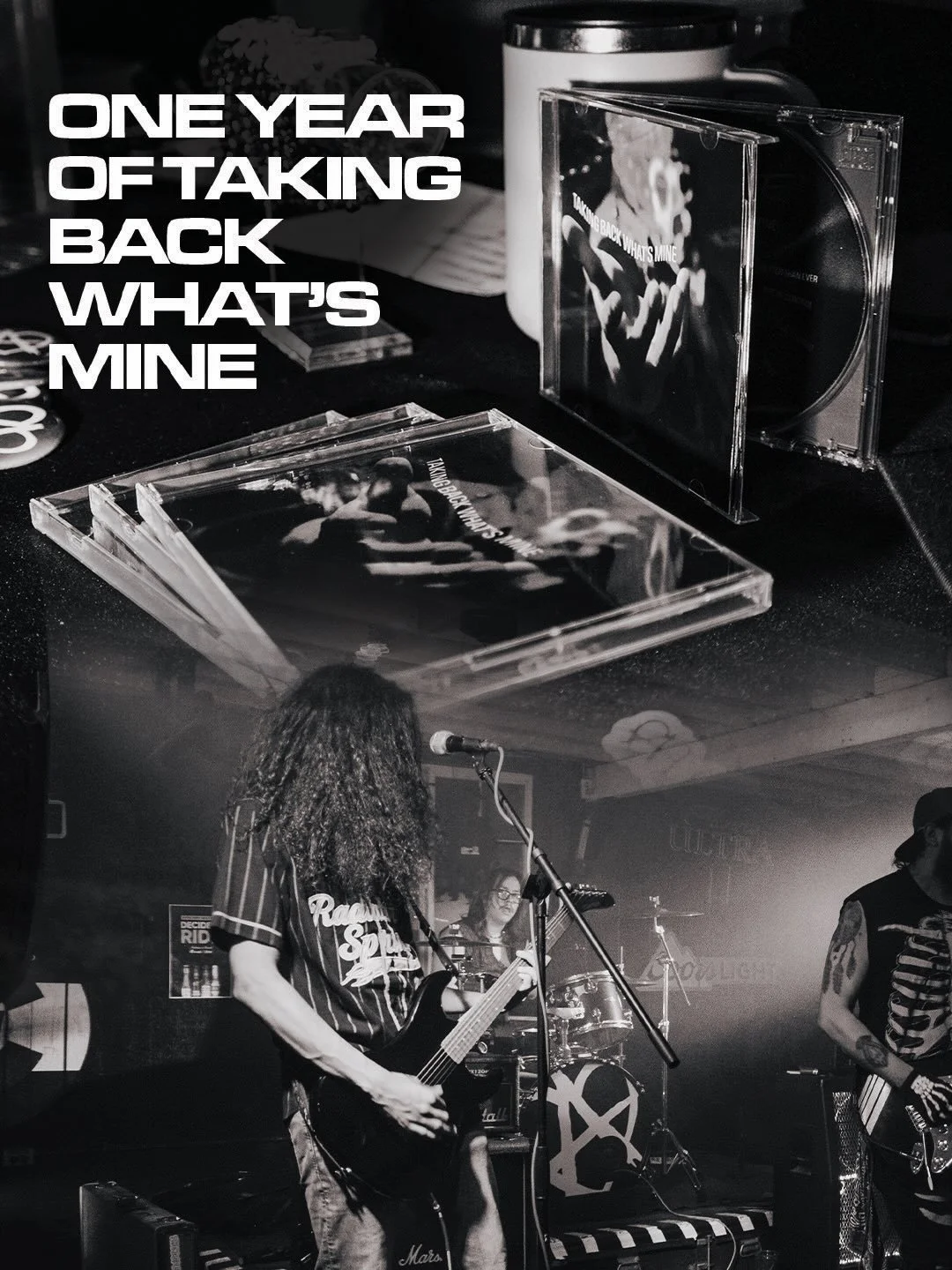 💥ONE YEAR OF TAKING BACK WHAT&rsquo;S MINE💥

One year ago we put our first EP out into the world and could&rsquo;ve never expected the massive amounts of support we received. 

If you&rsquo;ve taken the time to listen to our music, purchase a cd, o