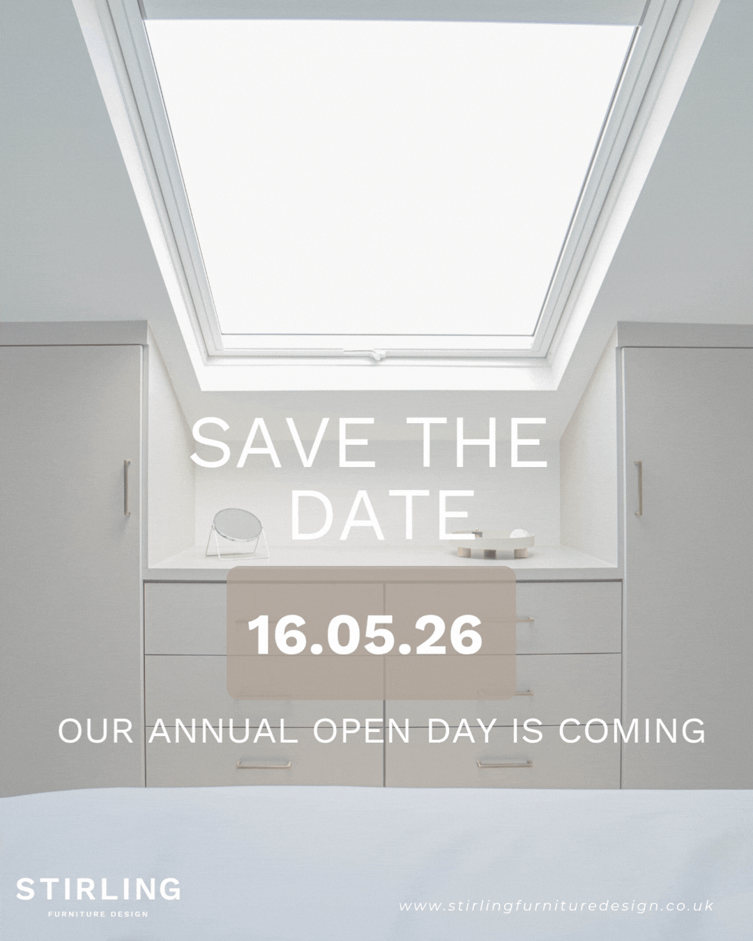 Save the date: Saturday 16th May