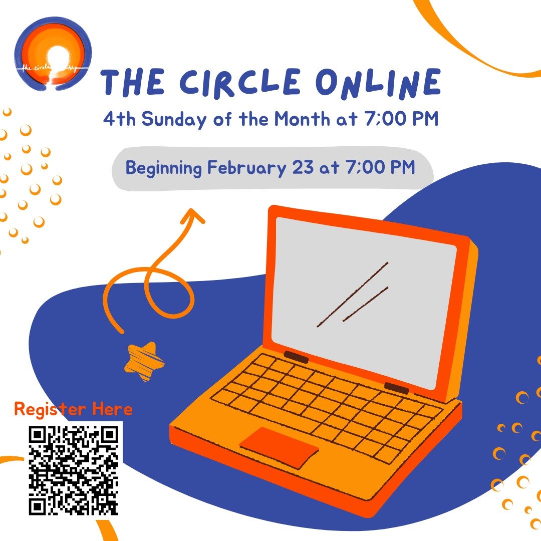 THE CIRCLE ONLINE!

From the beginning of our planning, an online circle has been a part of the conversation. We are finally ready to make this dream a reality. With the help of Reece Nolt (they/them) and others from the planning team, we will begin 