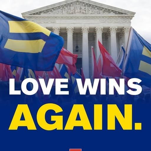 A bit of good news for our beloved queer community! Marriage equality remains the law of the land! 

The administration continues, however, to single out the trans community and the Supreme Court did not helps us this past week (more on that later). 