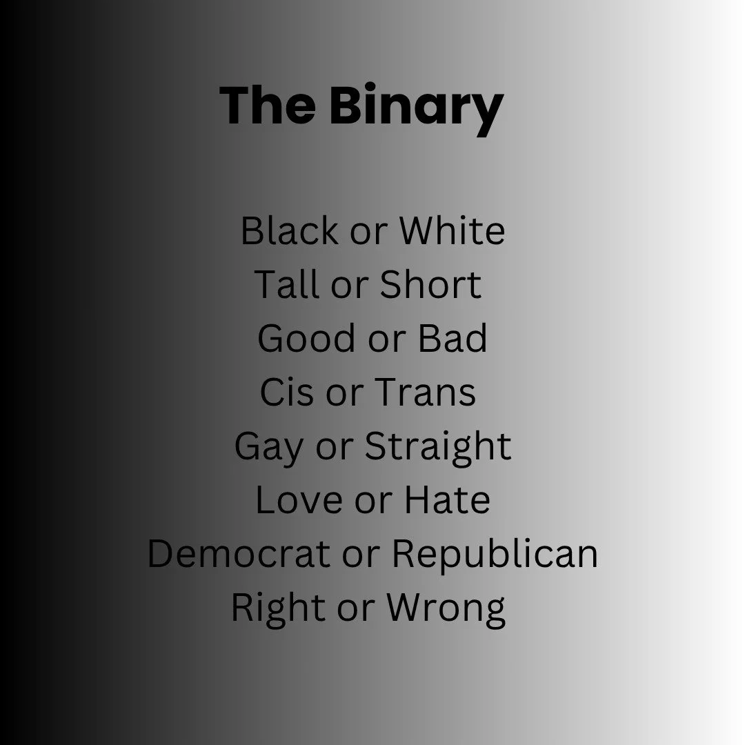 Join The Circle Hbg on Sunday, Nov. 16 at 5:30 PM at the Quaker Meeting House as we expand and open up the binary in an ancient text too often used to enforce the binary. We will queer the story, which really means reengage a story and find all the b