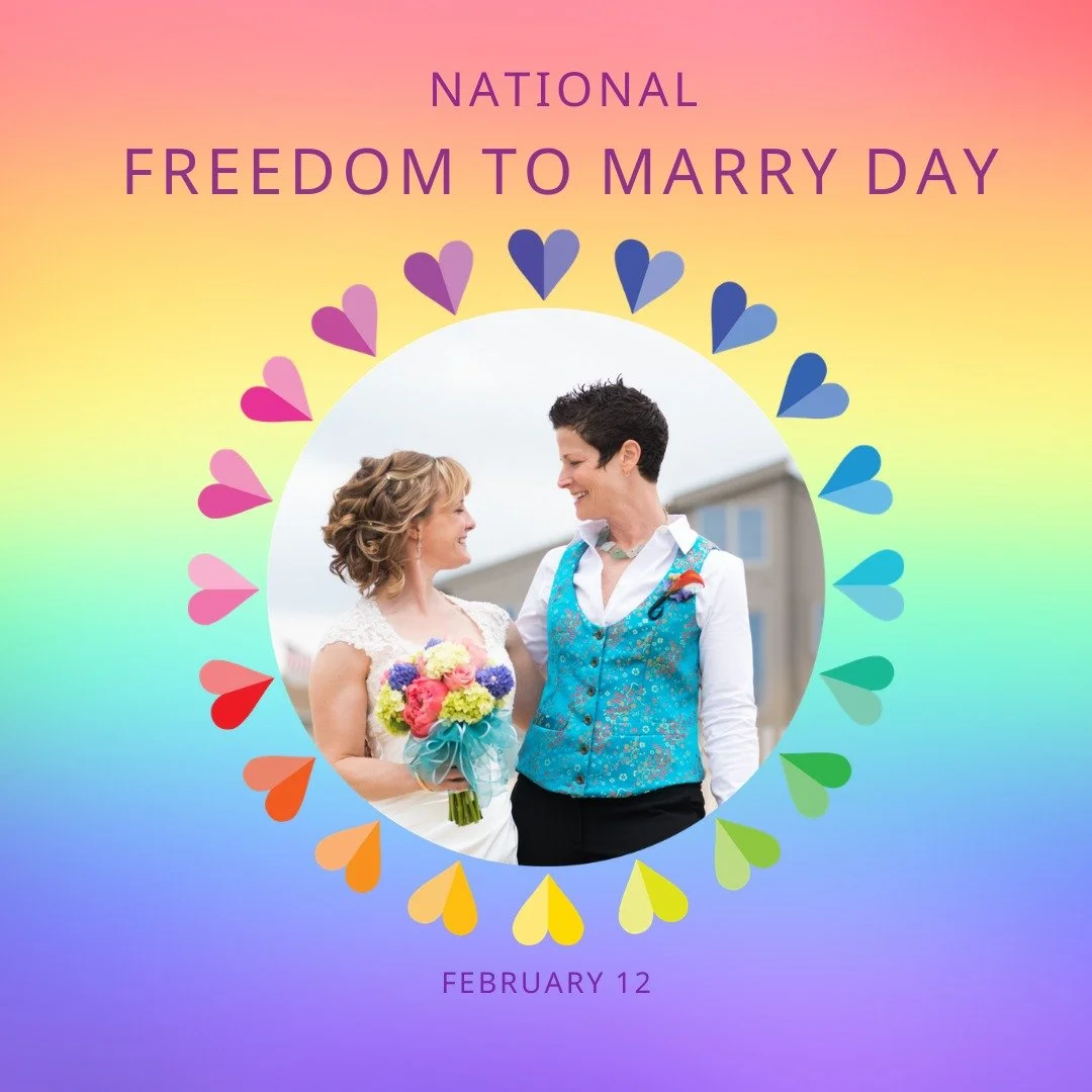 Love is Love. 
National Freedom to Marry Day! 

#thecirclehbg
#thecircleonline
#queercommunity
#queeradjacent
#alliestoo
#secondseason
#queerfullyandwonderfullymade
#nationalfreedometomarryday
#loveislove