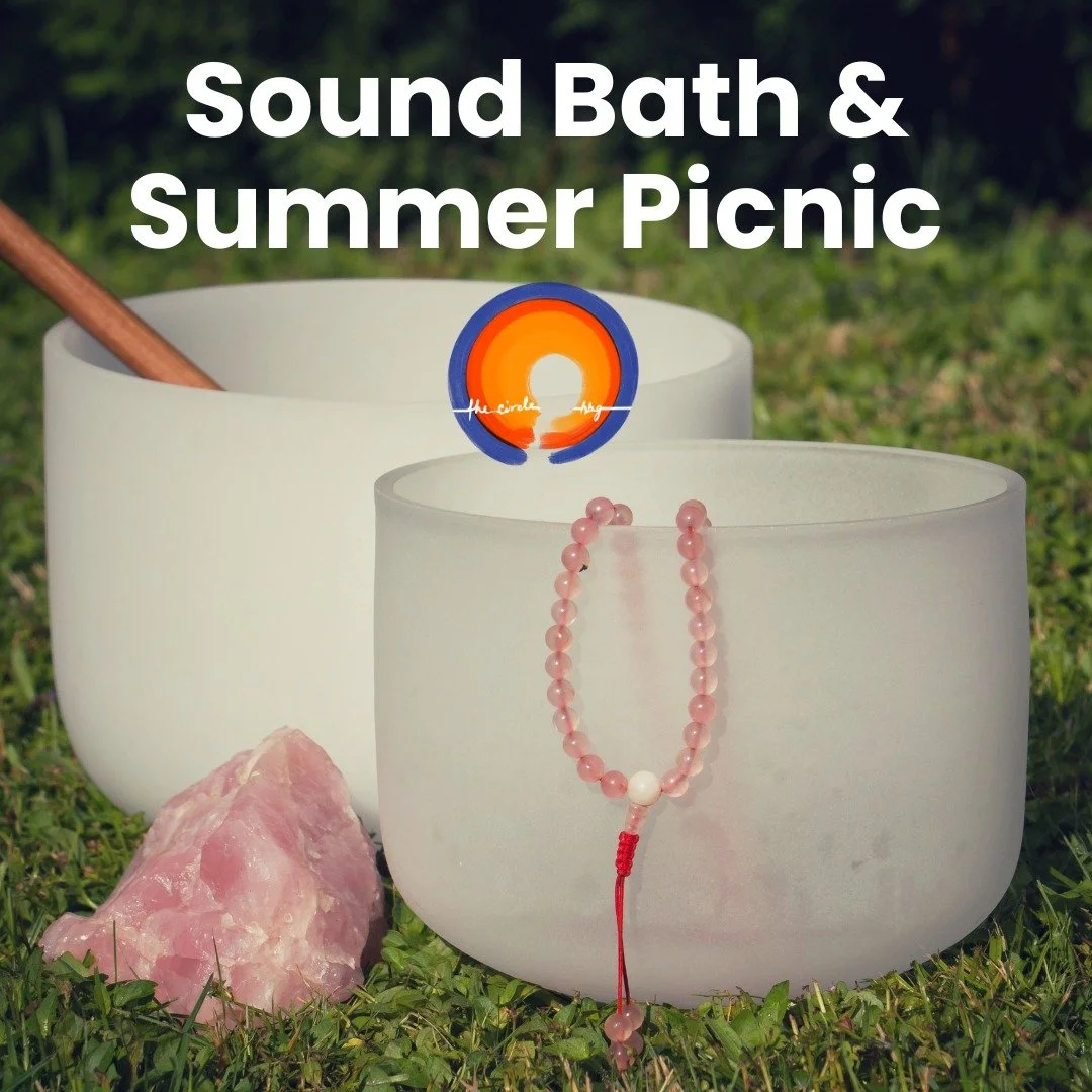 Join The Circle Hbg for a sound bath and summer picnic. This is a really relaxed way to engage with and meet some of the people who gather around The Circle Hbg. If you are curious, come on out and join us at 5:30 PM at the Five Senses Garden. 

If y