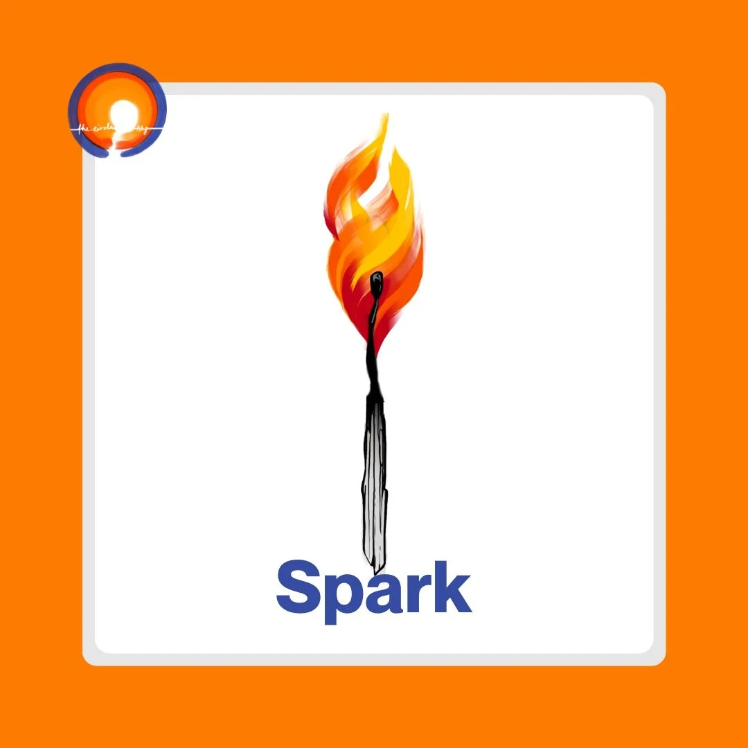 The Spark of The Circle Hbg is our newest offering. We are very excited about this opportunity. The Spark is intended to be a safe space where we can deconstruct and heal from harmful theologies and oppressive readings of religious texts. If you have