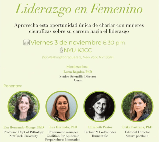 Lucia Regales, NY, anima a las jovenes a elegir carreras cientificas