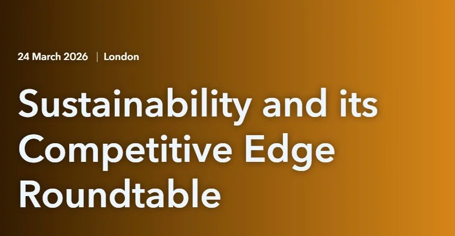 Sustainability and its Competitive Edge - Roundtable