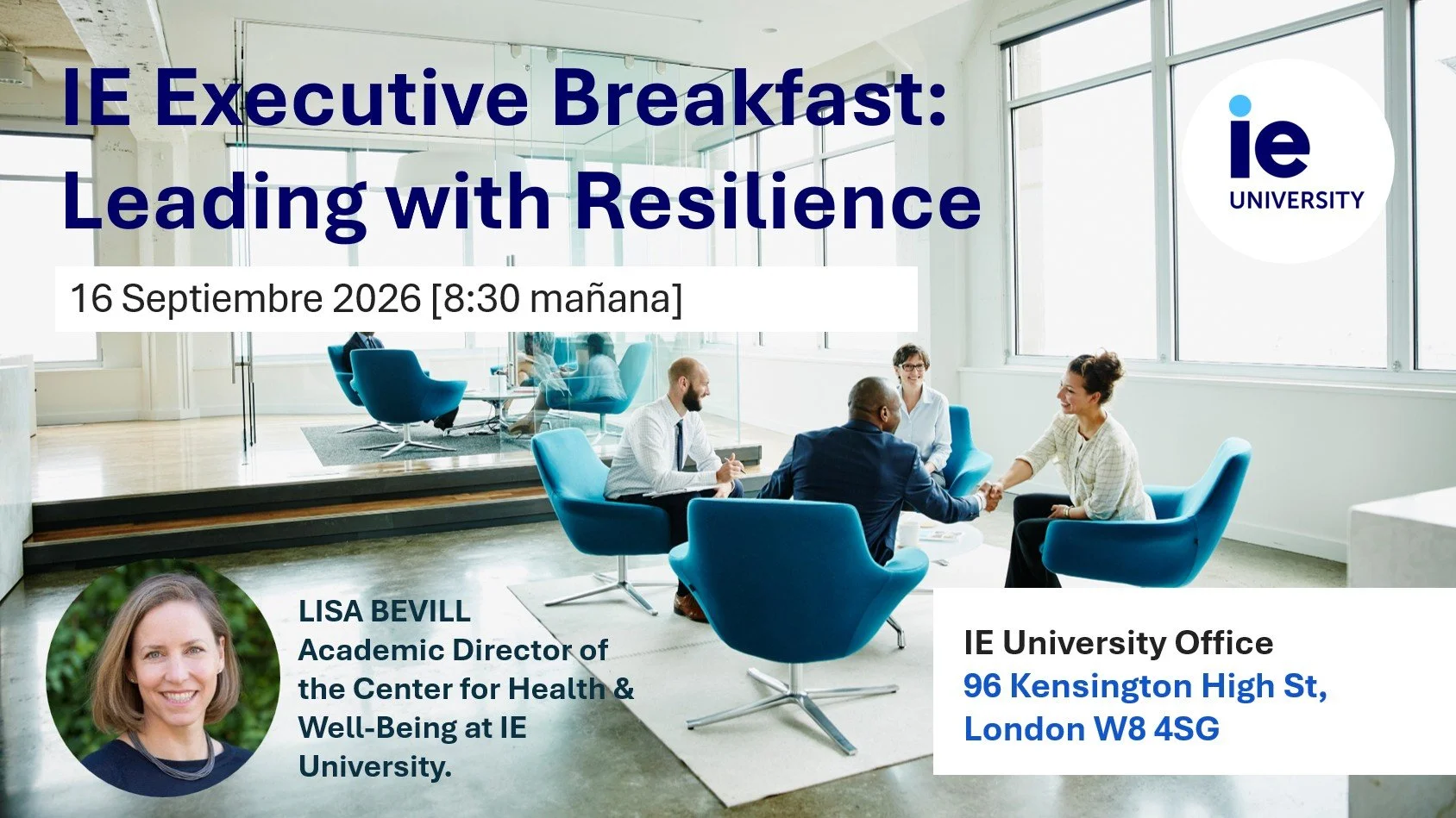 IE Executive Breakfast: Leading with Resilience