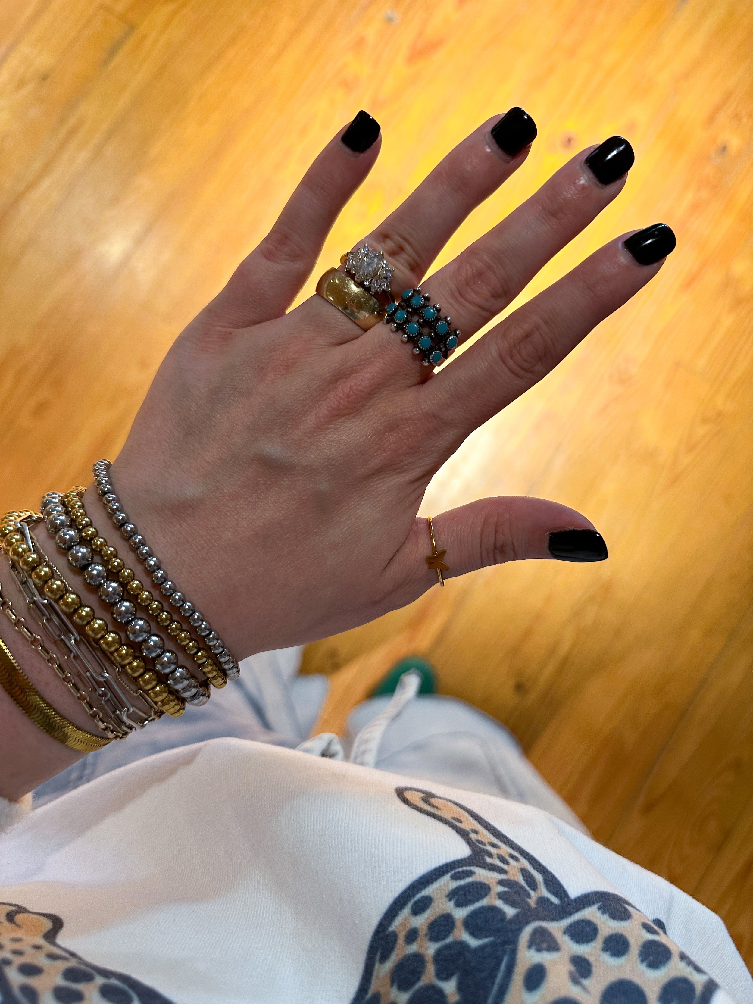 Butterfly Stacker Ring