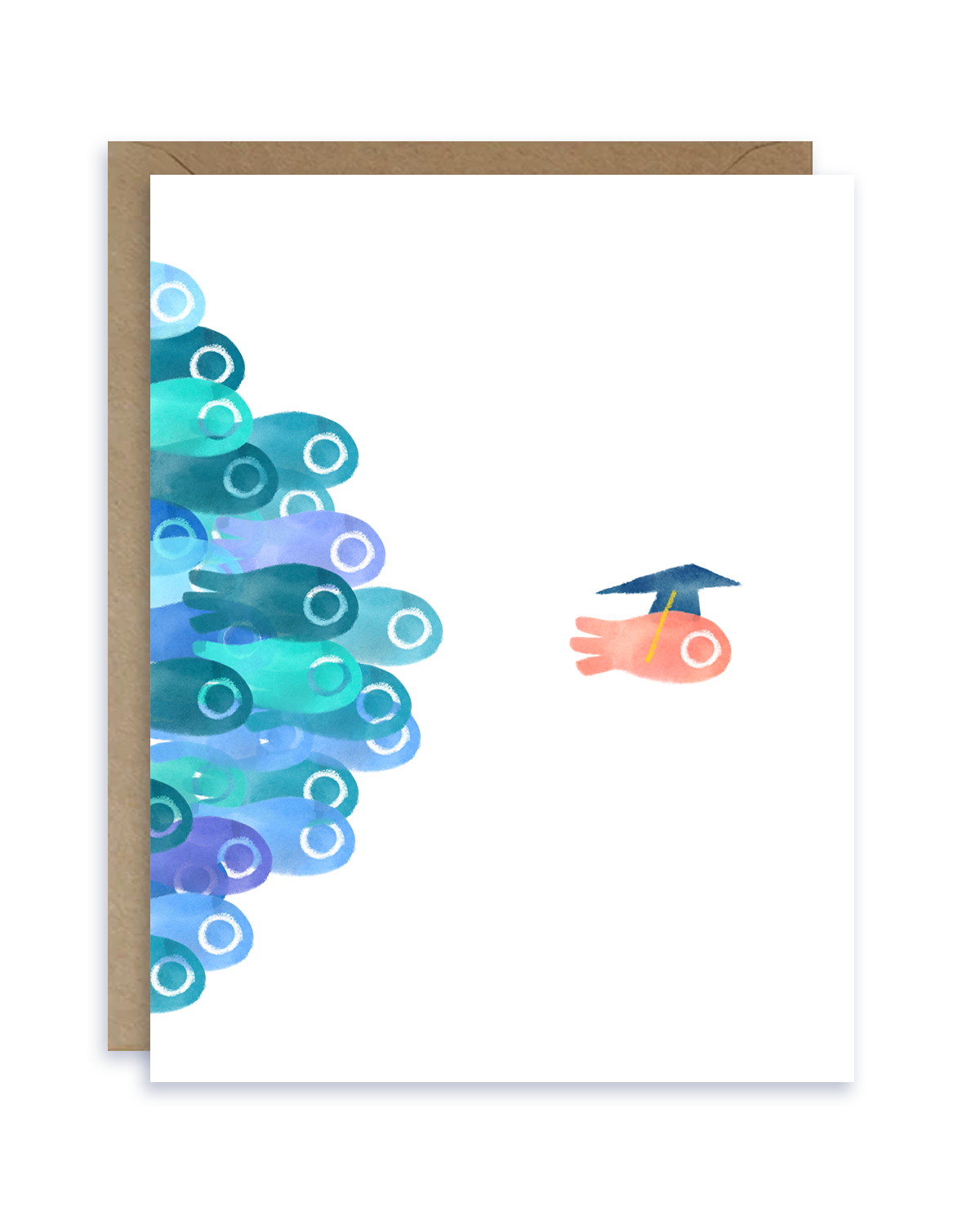 Fishie Graduation Card