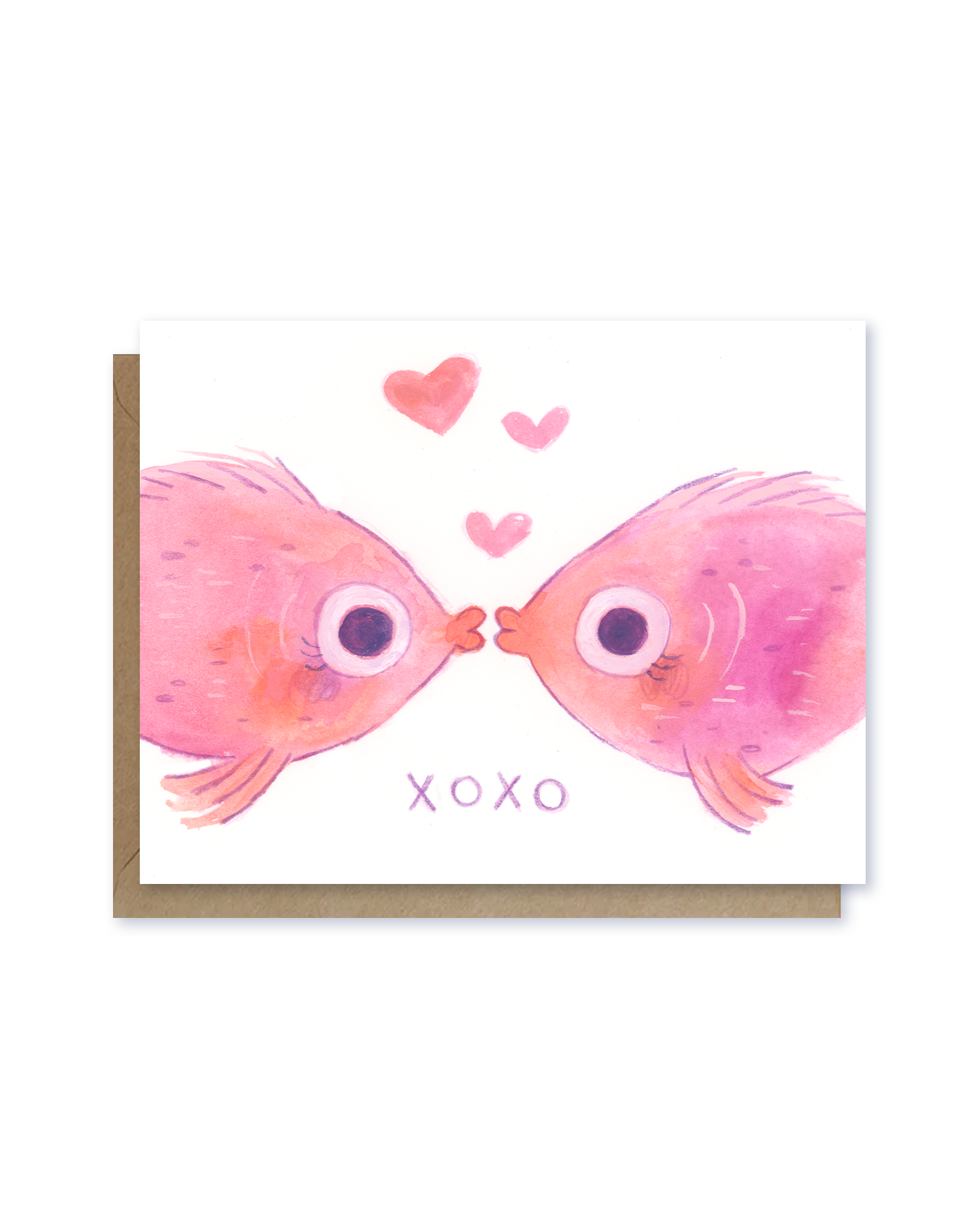 XOXO Fishie Card
