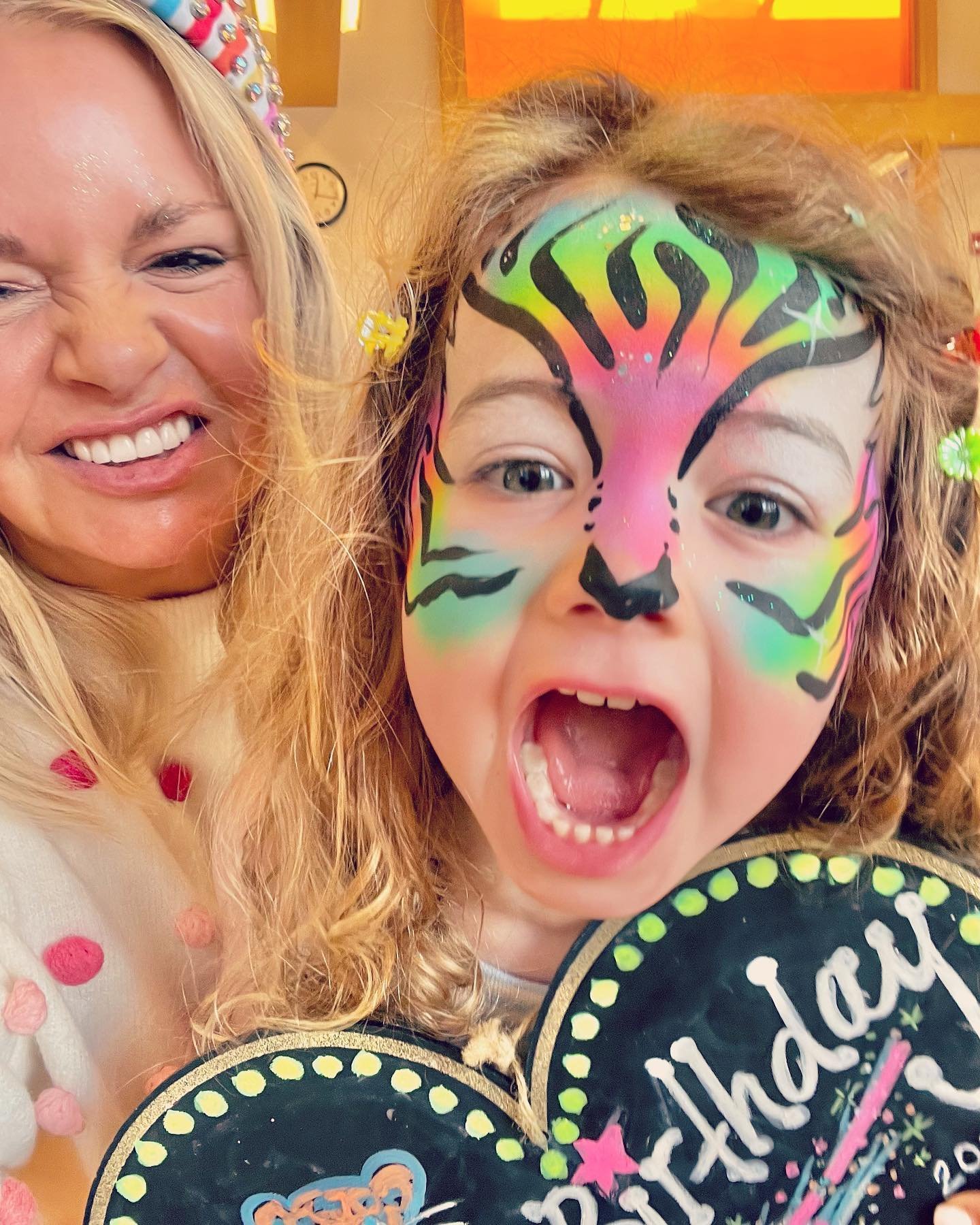 We love every opportunity to paint our face!