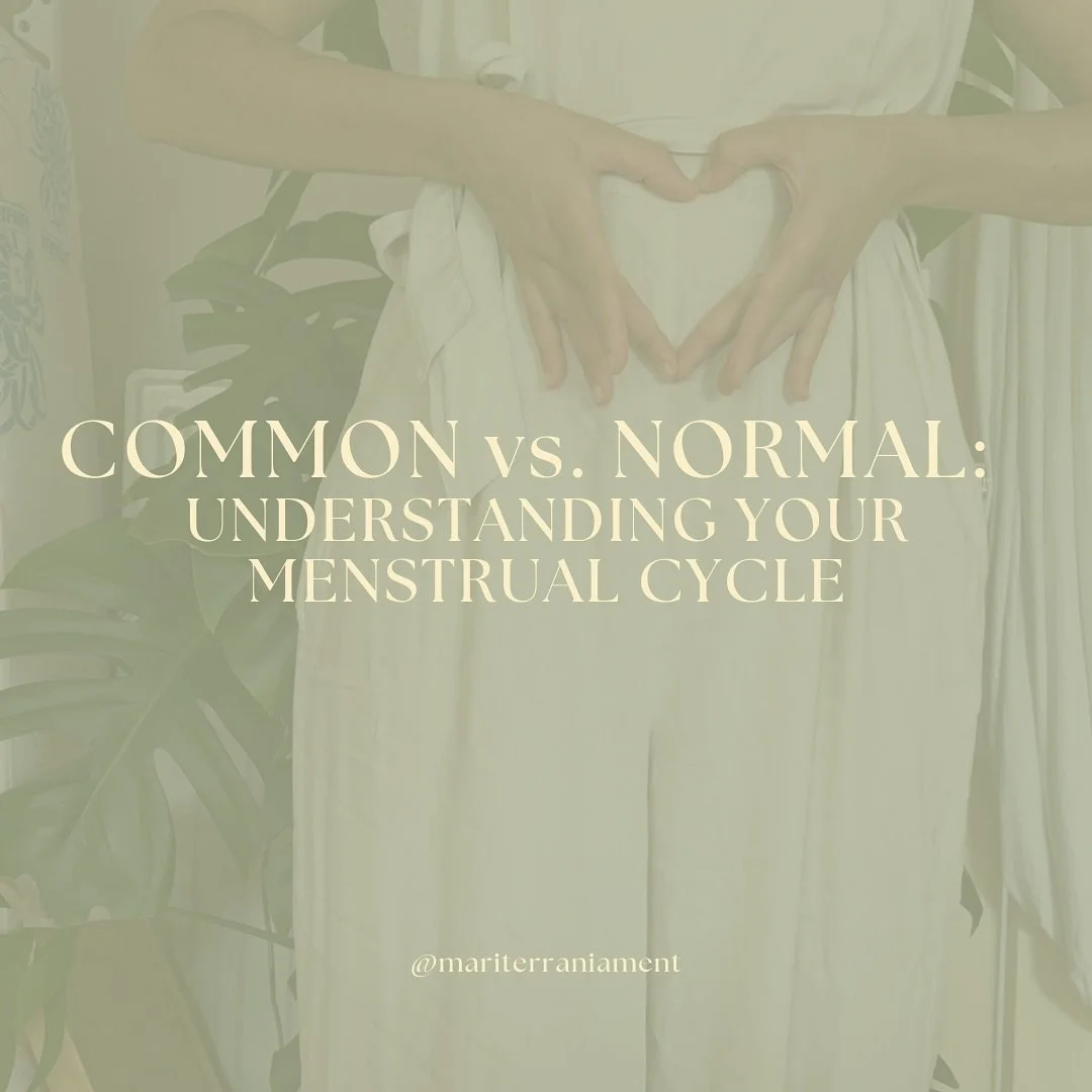 🥲Common vs Normal 👌🏽

We tend to use these terms in the wrong way but let&rsquo;s make sure to understand that anything that by normal we understand the physiological changes expected given the nature of the menstrual cycle.

That&rsquo;s very dif