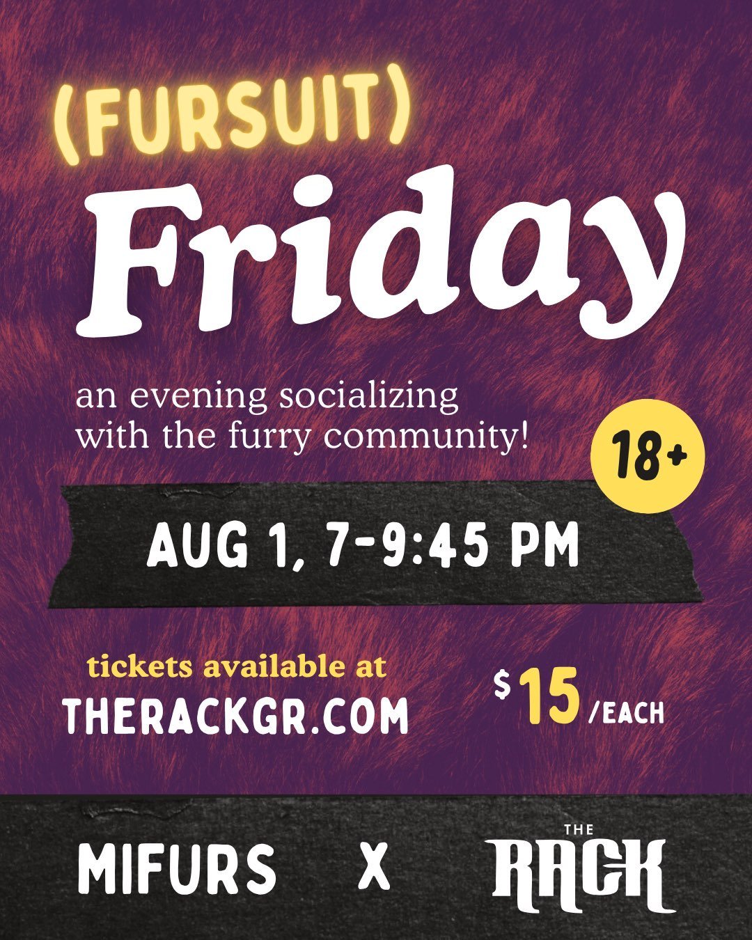 (Fursuit) Friday @ The RACK!