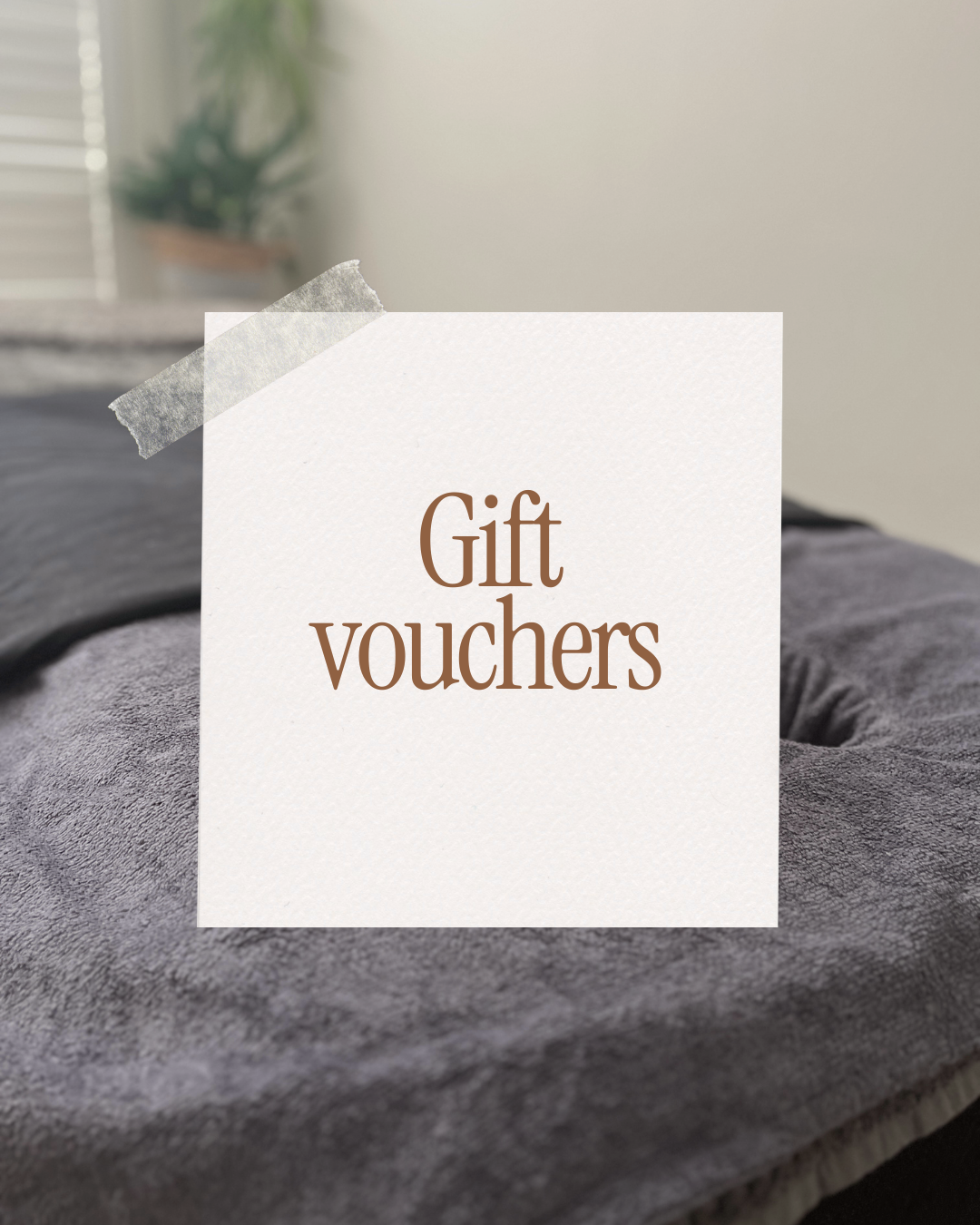 Massage Gift Voucher