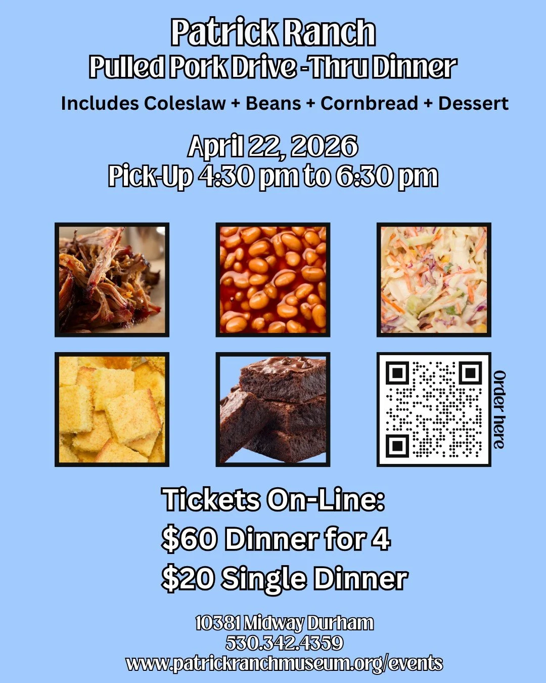 Pulled Pork Drive-Thru Dinner