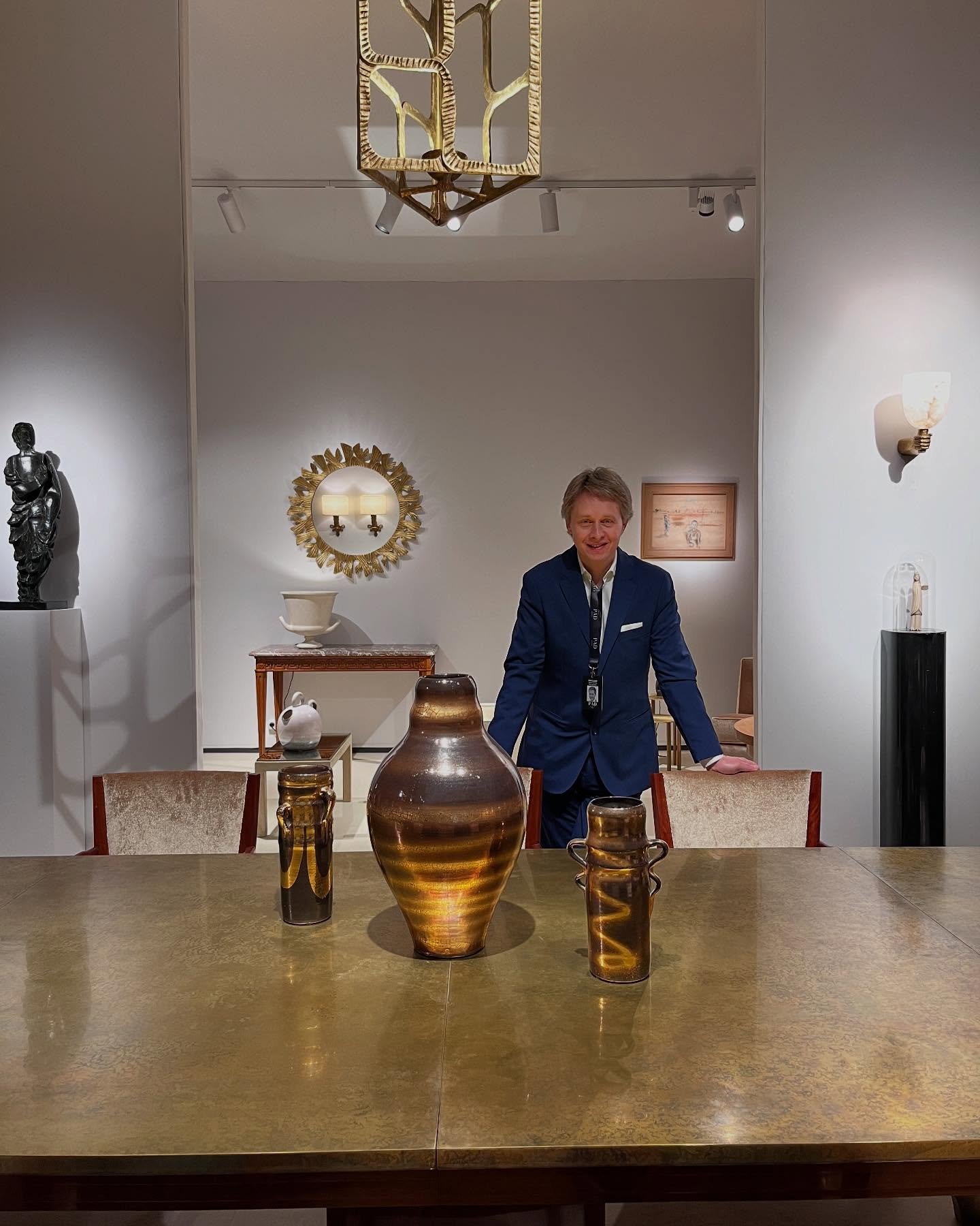 Je vous attends au PAD Paris, stand 69.

PRINTZ, FRANK,GROULT, GIACOMETTI, LALANNE,DUPR&Eacute;-LAFON, ROYERE, EVENNOU, BESNARD, DALPAYRAT, O&rsquo;KIN, ZADKINE.

@padesignart #padparis #eugeneprintz #printz #jeanbesnard #duprelafon #jeanmichelfrank 