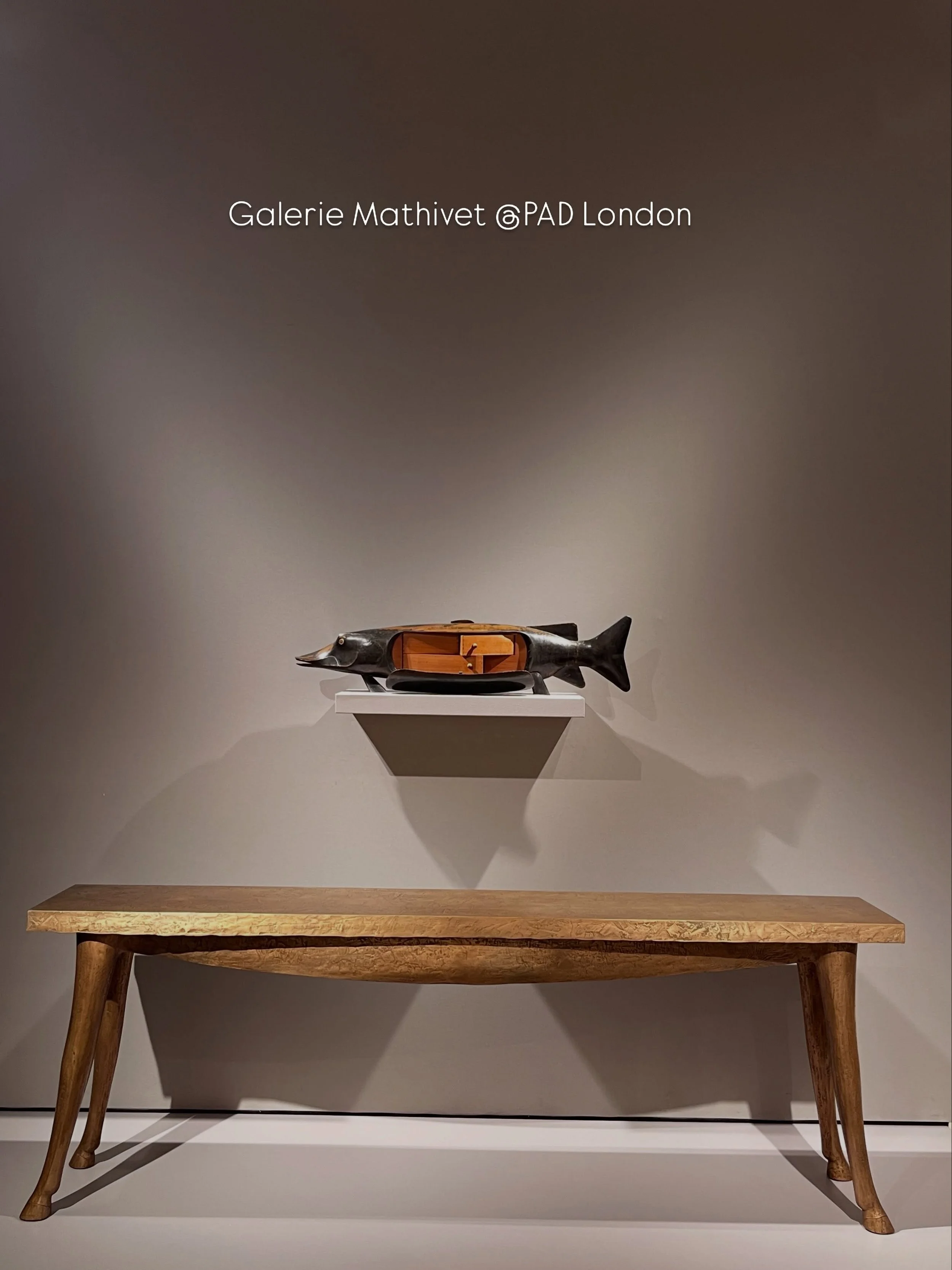 Galerie Mathivet is at PAD LONDON. 
Come to discover our selection from LALANNE TO JEAN MICHEL FRANK. 

@padesignart #lalanne #padlondon #giacometti #jeanmichelfrank #ruhlmann