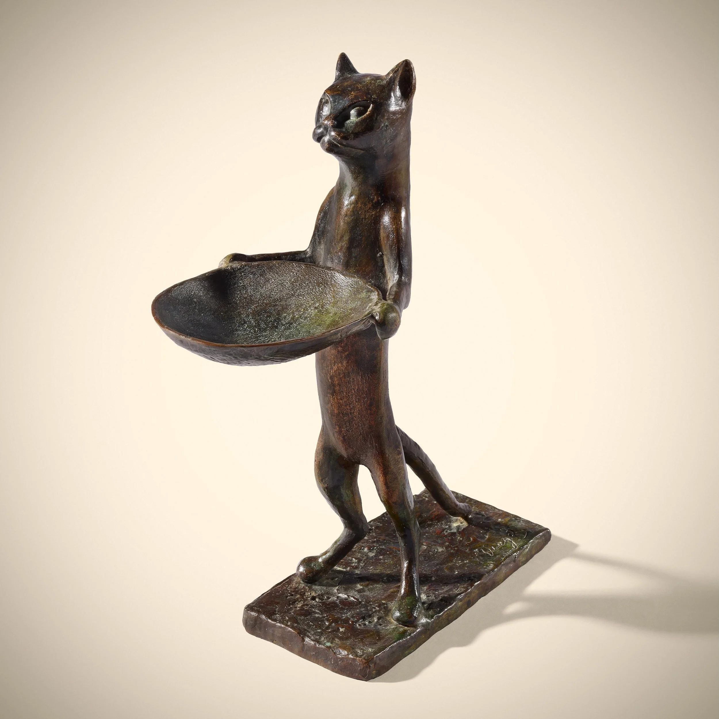 Diégo GIACOMETTI - Chat Maître d'Hôtel, circa 1967