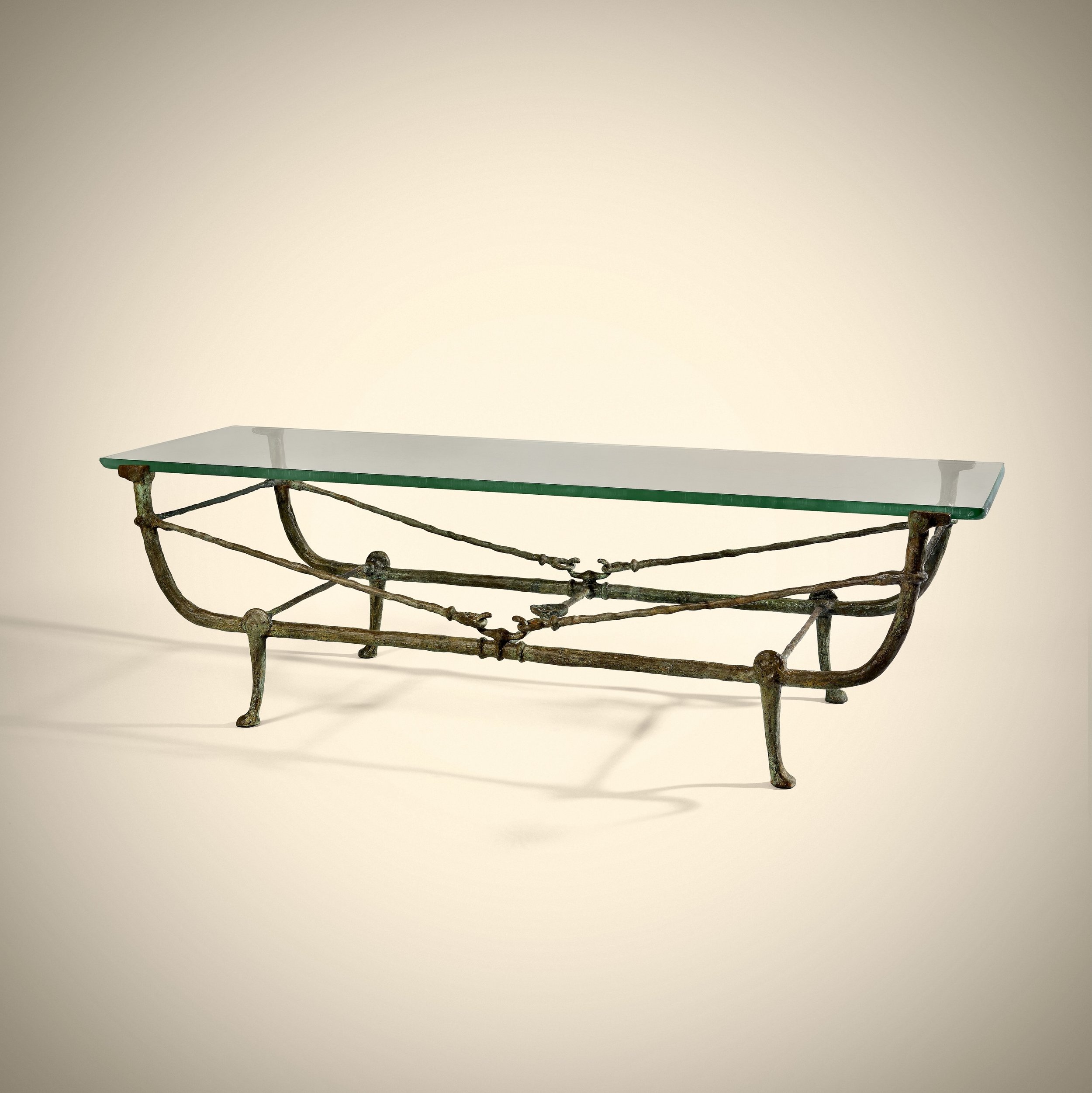 Diégo GIACOMETTI - Table Berceau 2, circa 1970