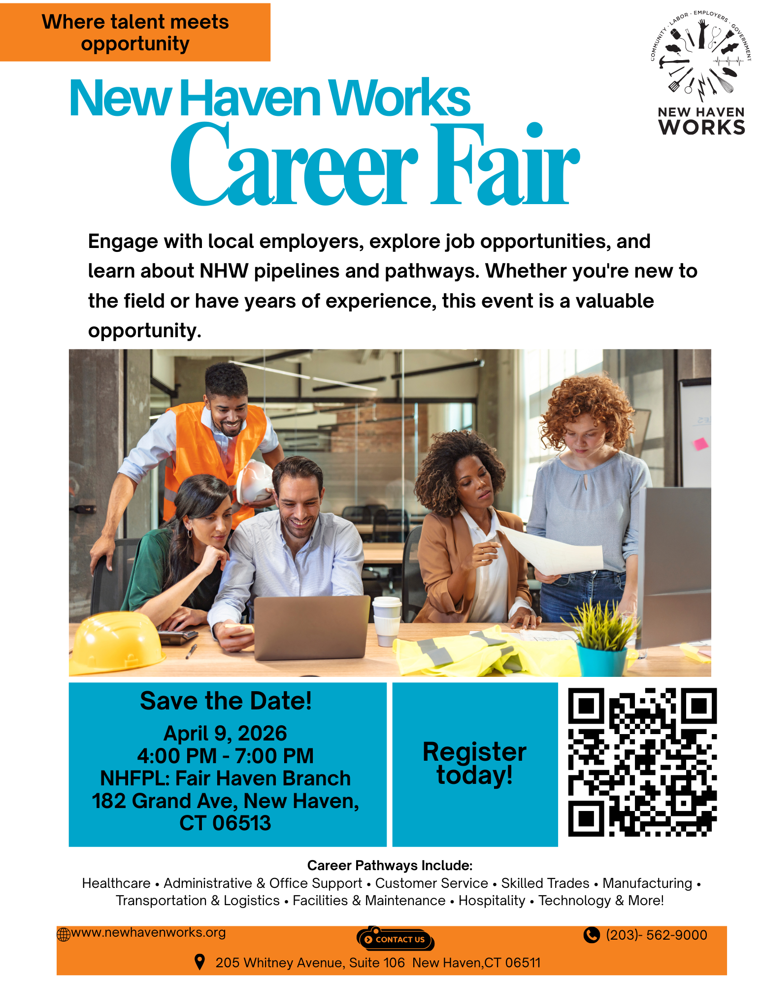 New Haven Works Career Fair