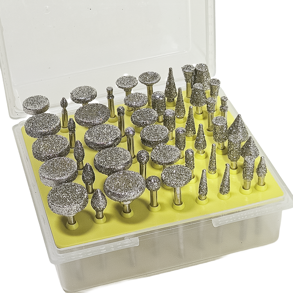 Electro-plated 1/8" bits (Set of 15)