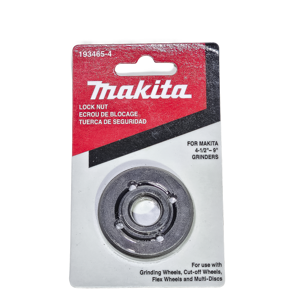 Makita Lock Nut for 4.5"-9" Angle Grinders - (MA-193465-4)