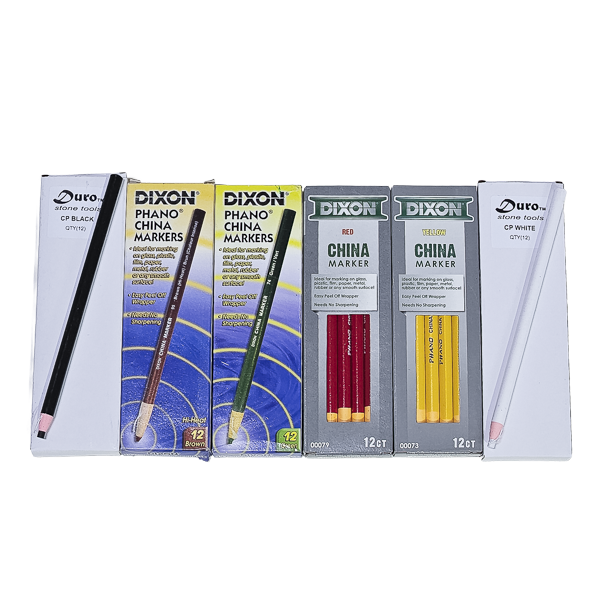 Dixon China Markers (12 in a box) - Various Colors