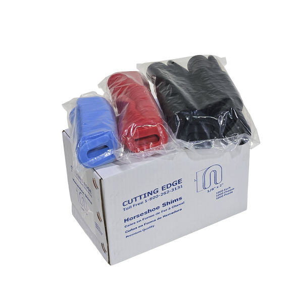 Horseshoe Plastic Shims (Box of 1,000)