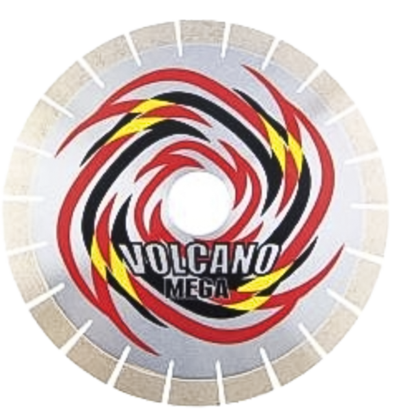 VOLCANO MEGA Granite (25mm Seg./Silent/Wet Use) - (14", 16")