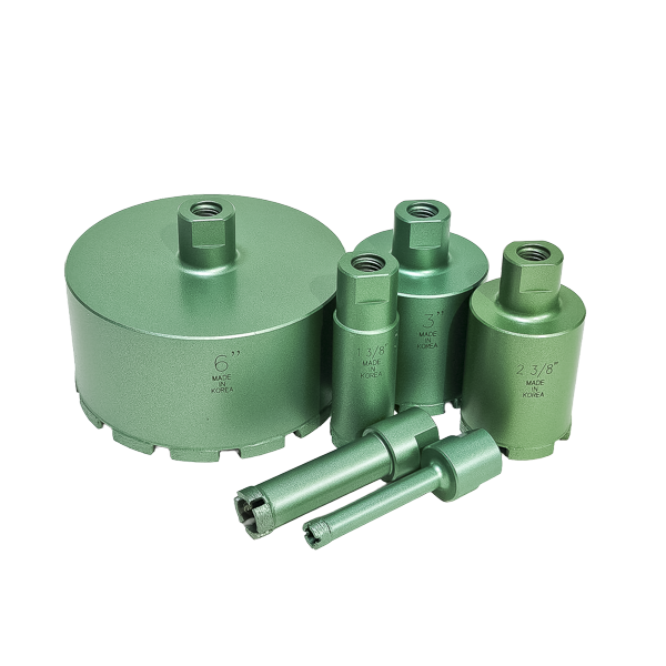 Granite/Marble (WET) Green Core Drill - (5/8"-11)