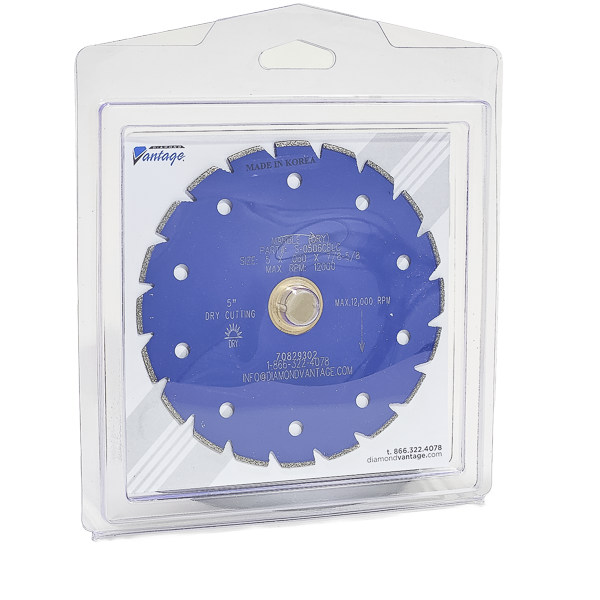 5" Electro-plated Marble Blue (Dry/Wet)