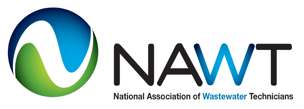 Logo of the NAWT (National Association of Wastewater Technicians) organization.