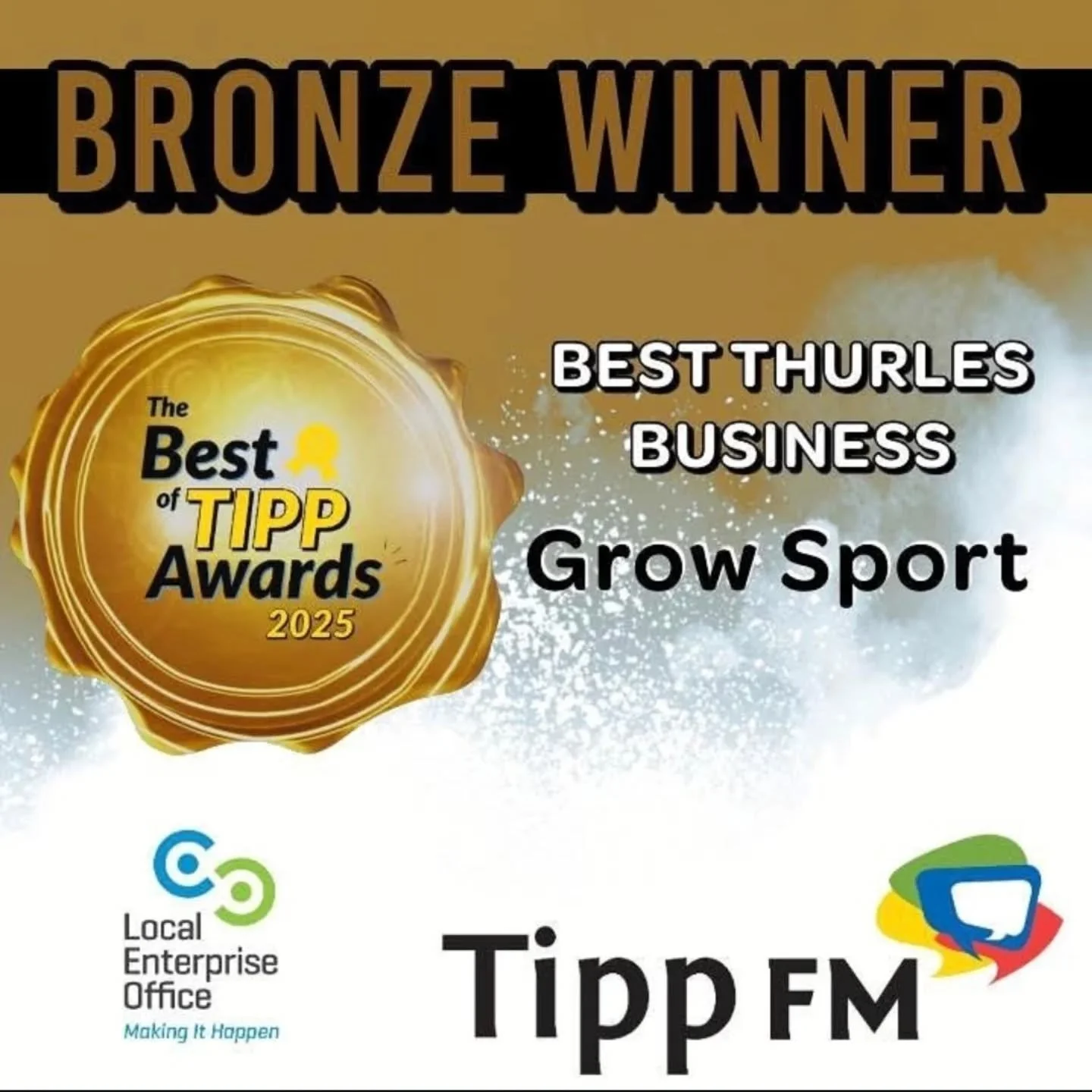 Many thanks to @tipp_fm and @leotipperary for a great night at the Best of Tipp Awards 2025. We were delighted to be nominated and over the moon to receive Bronze Winner. 
Congratulations to all the businesses that received awards on the night.
#bo