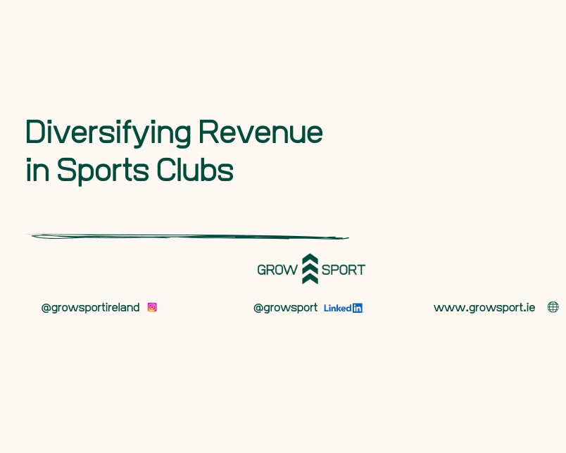 Beyond Membership Fees: Diversifying Revenue in Sports Clubs