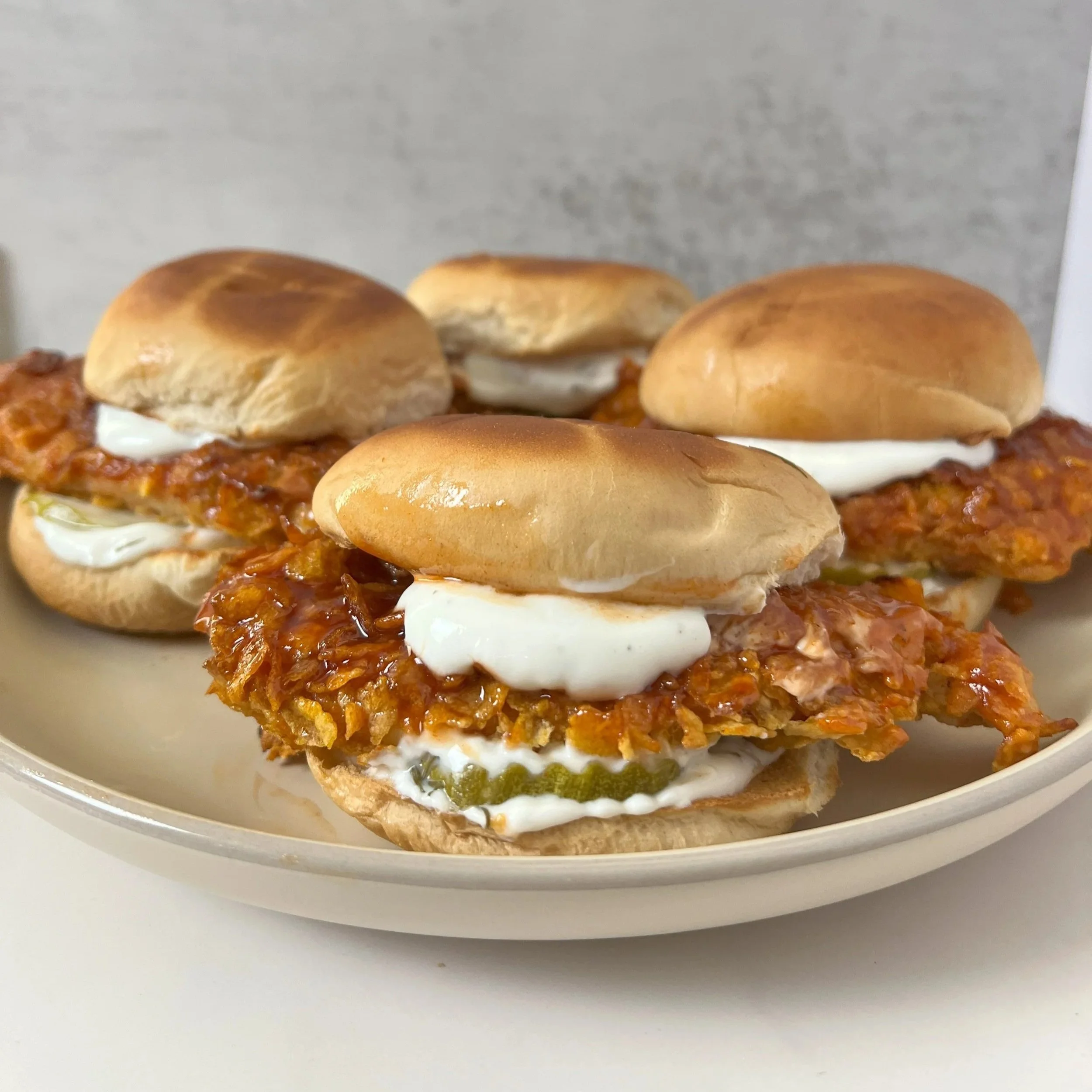 Hot Honey Crispy Chicken Sandwich