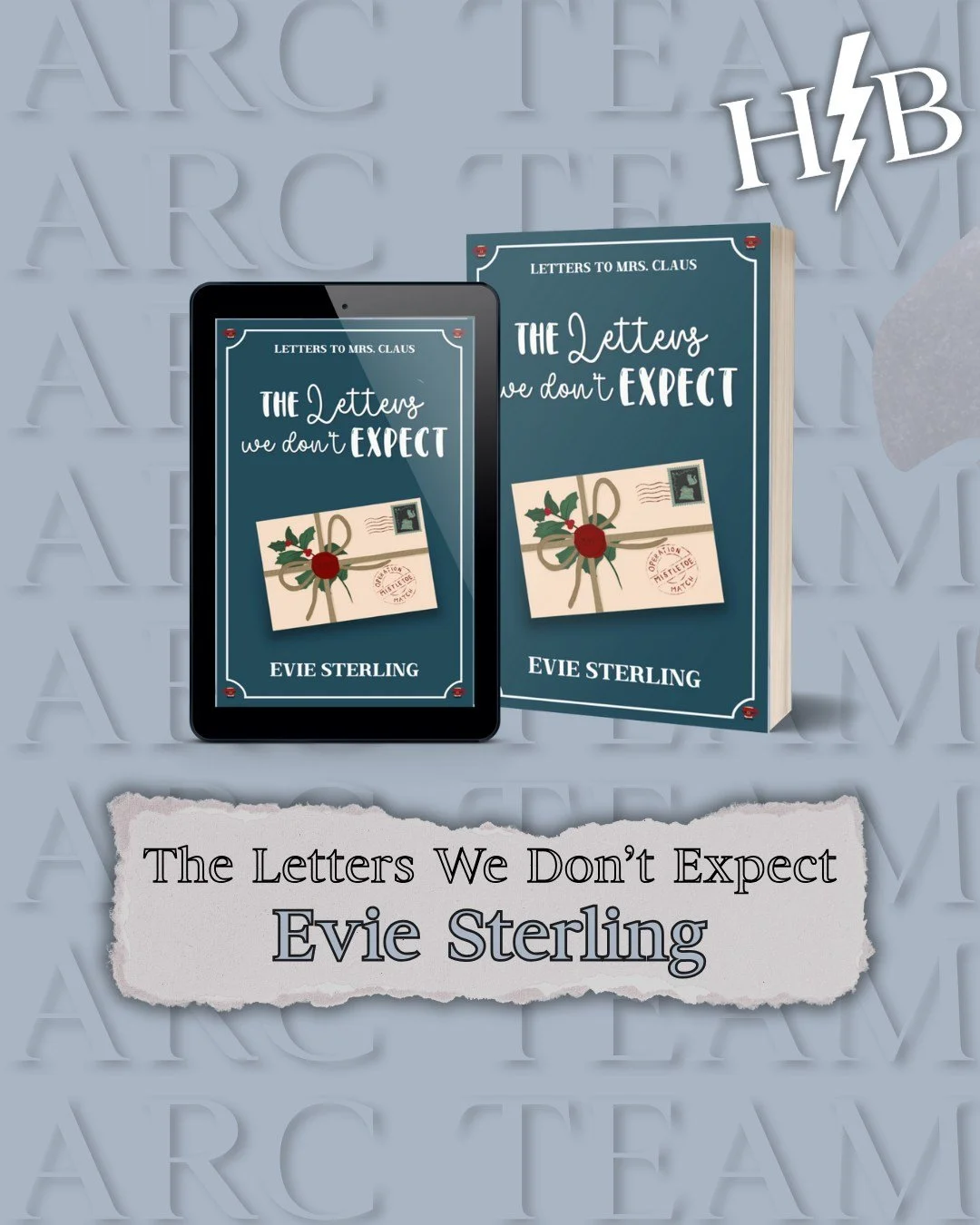 🌪️⚡📖 ARCs are LIVE! 📖⚡🌪️

ARC copies of The Letters We Don&rsquo;t Expect have officially landed in inboxes!

If you signed up to be part of Evie Sterling&rsquo;s ARC Team through Hayling Bookstorm Ltd&hellip; go check your email, because you&rsq