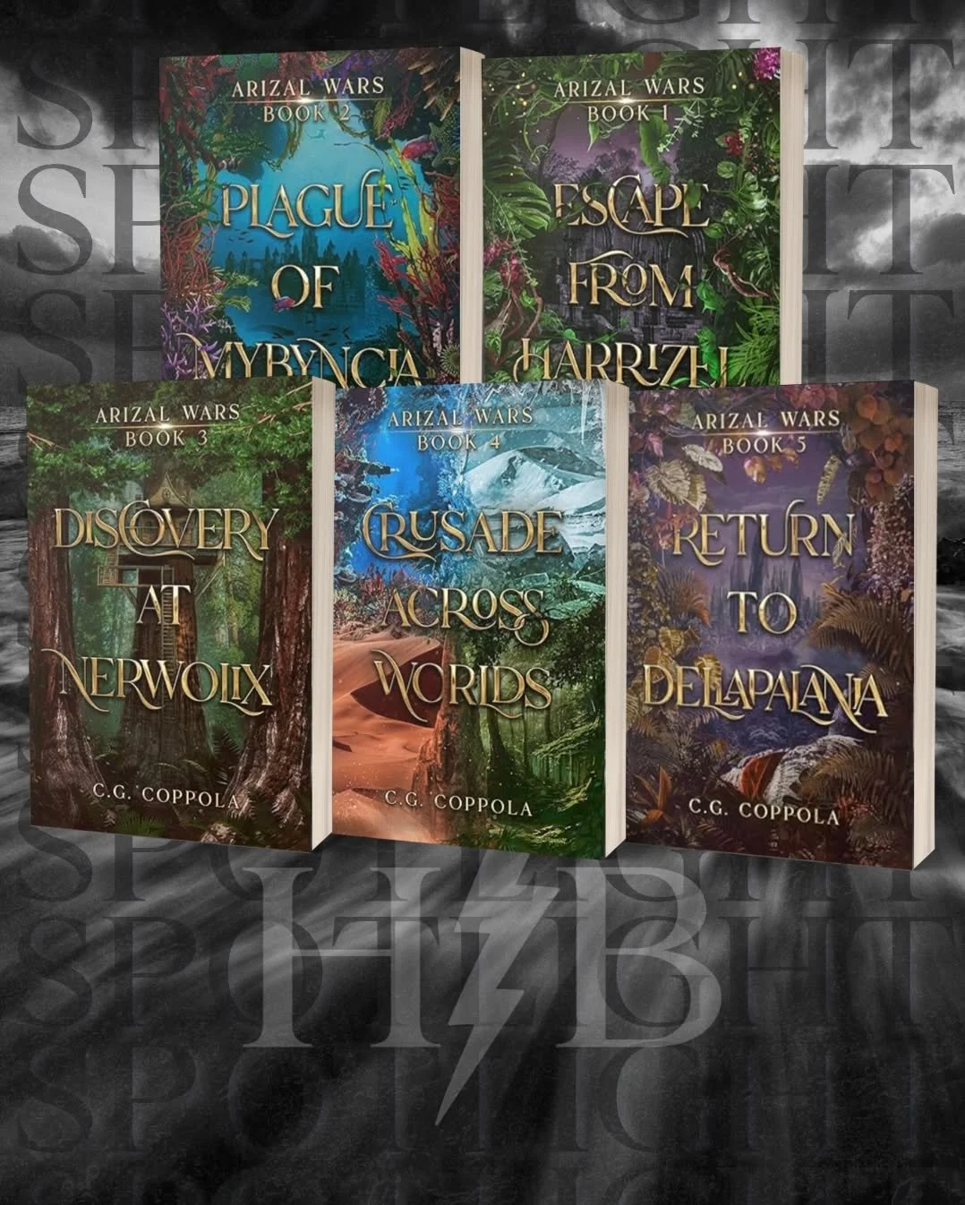 ⚡📖⚡Author Series Spotlight⚡📖⚡

Have you checked out the Arizal Wars series by C.G. Coppola yet?

Here&rsquo;s a sneak peek 👇

Fallon is just like every other Arrival brought to Harrizel- an alien planet restoring the human race after a fatal war l