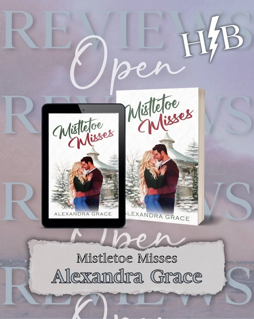 🌪️⚡ ARC Review Time! ⚡🌪️

Mistletoe Misses ARC Team - now&rsquo;s your time to shine!✨

We need your help to make Alexandra Grace&rsquo;s book launch a huge success by sharing your reviews, EVERYWHERE! 

The review submission form is OPEN, and we c