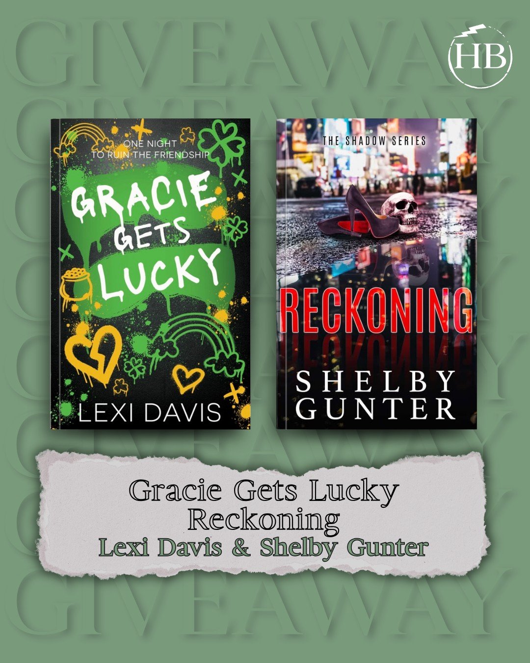 ⚡📖⚡Gift Away⚡📖⚡

Lexi Davis &amp; Shelby Gunter are teaming up to gift copies of their books - Gracie Gets Lucky &amp; Reckoning!

Rules for the giveaway:
🌪️Make sure you are following @authorlexidavis , @authorshelbygunter &amp; @haylingbookstorm