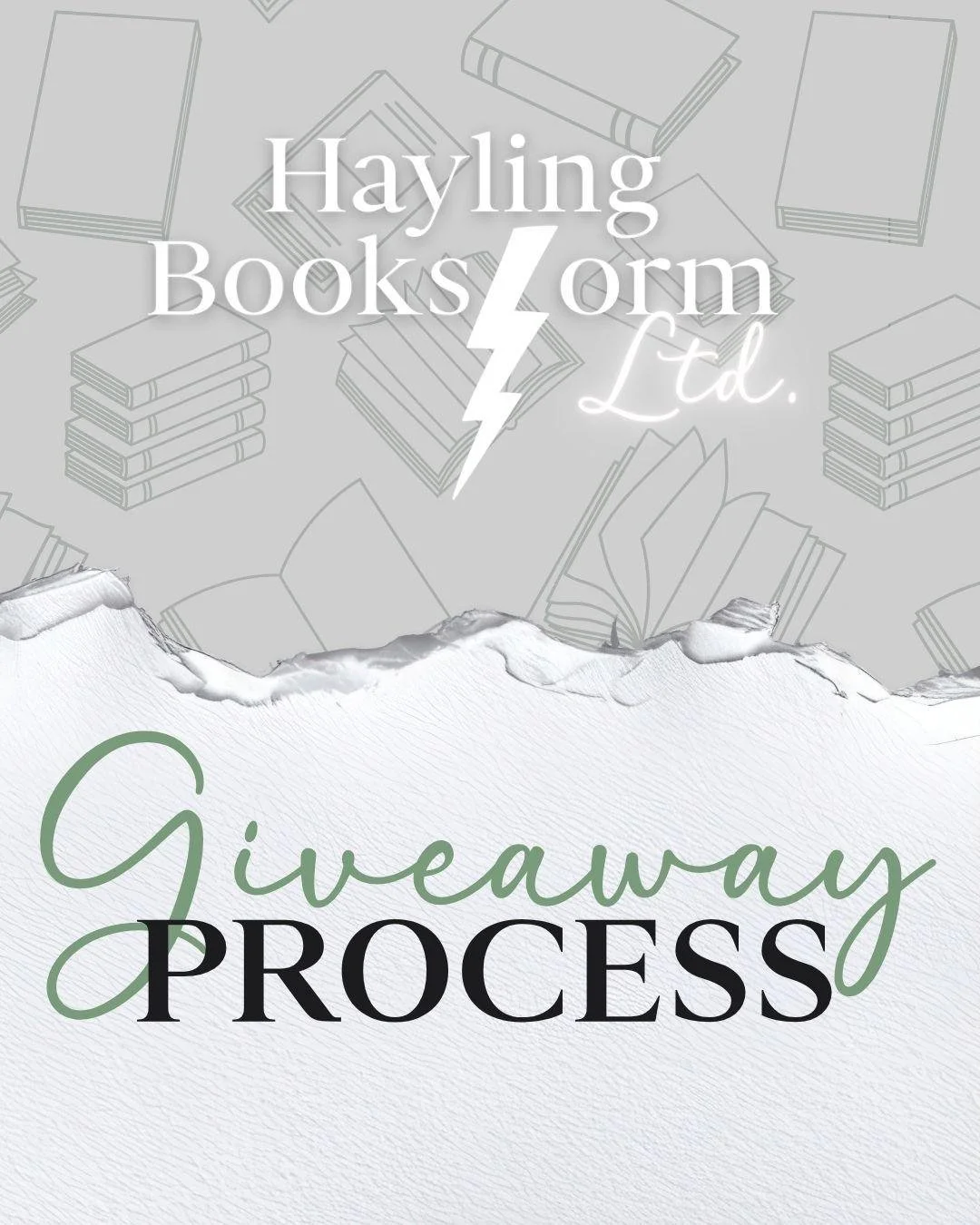 🌪️⚡Our Giveaway Process⚡🌪️

Giveaway collabs are a beneficial way to promote your books to new audiences while also giving back to your loyal readers. 

Here at HBL, we take the hassle out of giveaways completely. 

We find authors within a similar