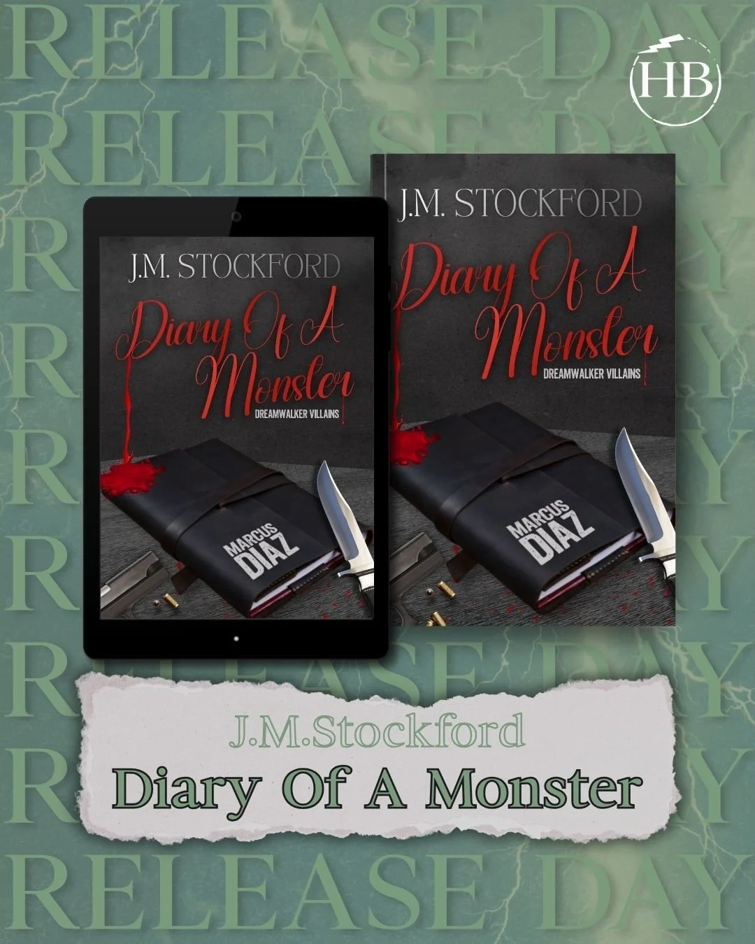 🎉📖 RELEASE DAY ALERT 📖🎉

The wait is over, Diary Of A Monster by J.M. Stockford is officially out in the world today! ⚡

This romantic suspense is ready to be added to the top of your TBR.

🩸Mafia
🖤 Touch Her &amp; ☠️
🩸Morally Black MMC
🖤 Alp
