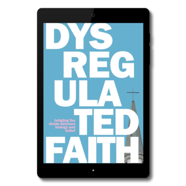 mockup of ebook of Dysregulated Faith by Sandra Littlejohn