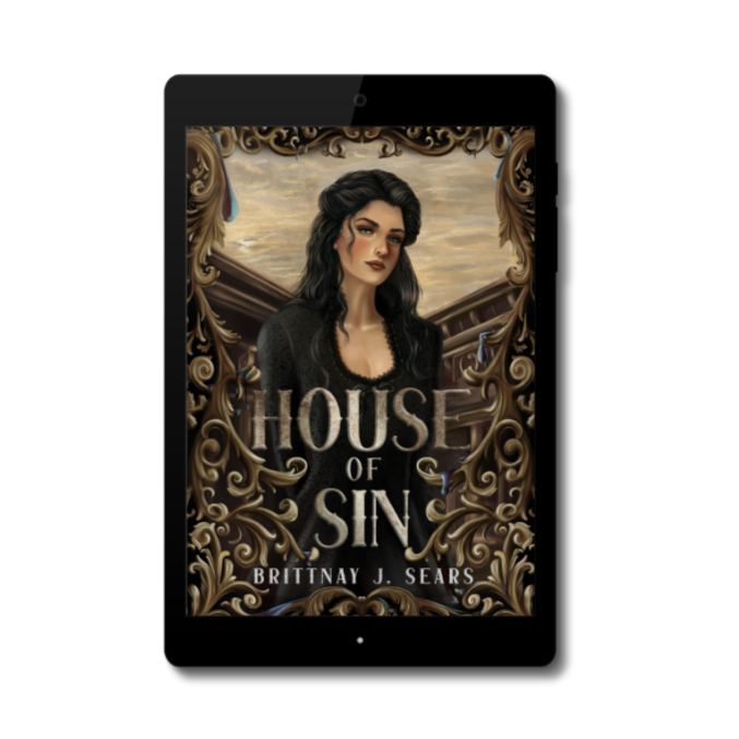 ebook mockup of House Of Sin by Brittnay J. Sears